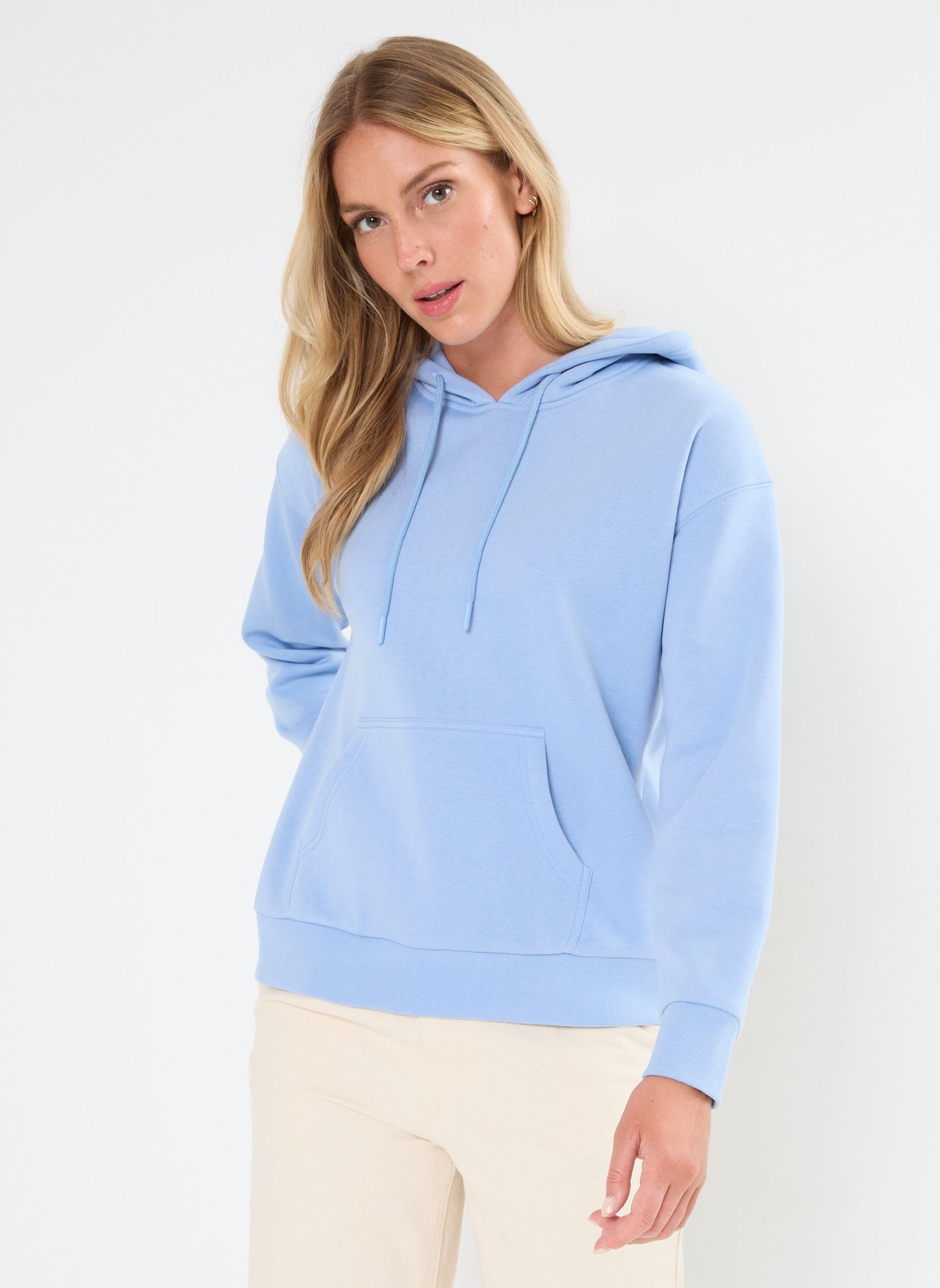 Sweats zippés MHOODIE sweatshirt femme bleu MADE BY Sweats zippés MHOODIE sweatshirt femme bleu FOREVER BLUE