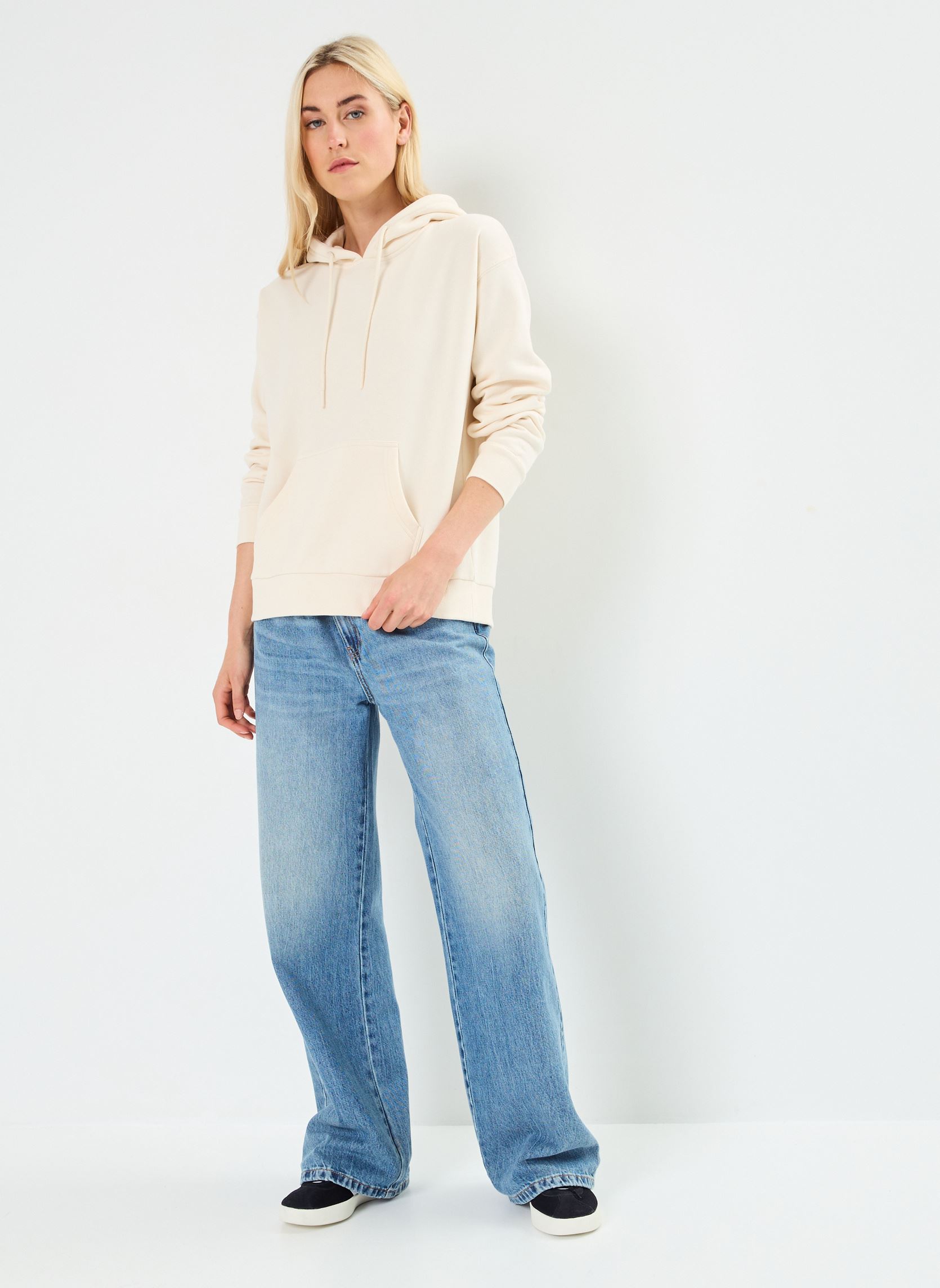 Sweats zippés MHOODIE sweatshirt femme beige MADE BY Sweats zippés MHOODIE sweatshirt femme beige BEIGE