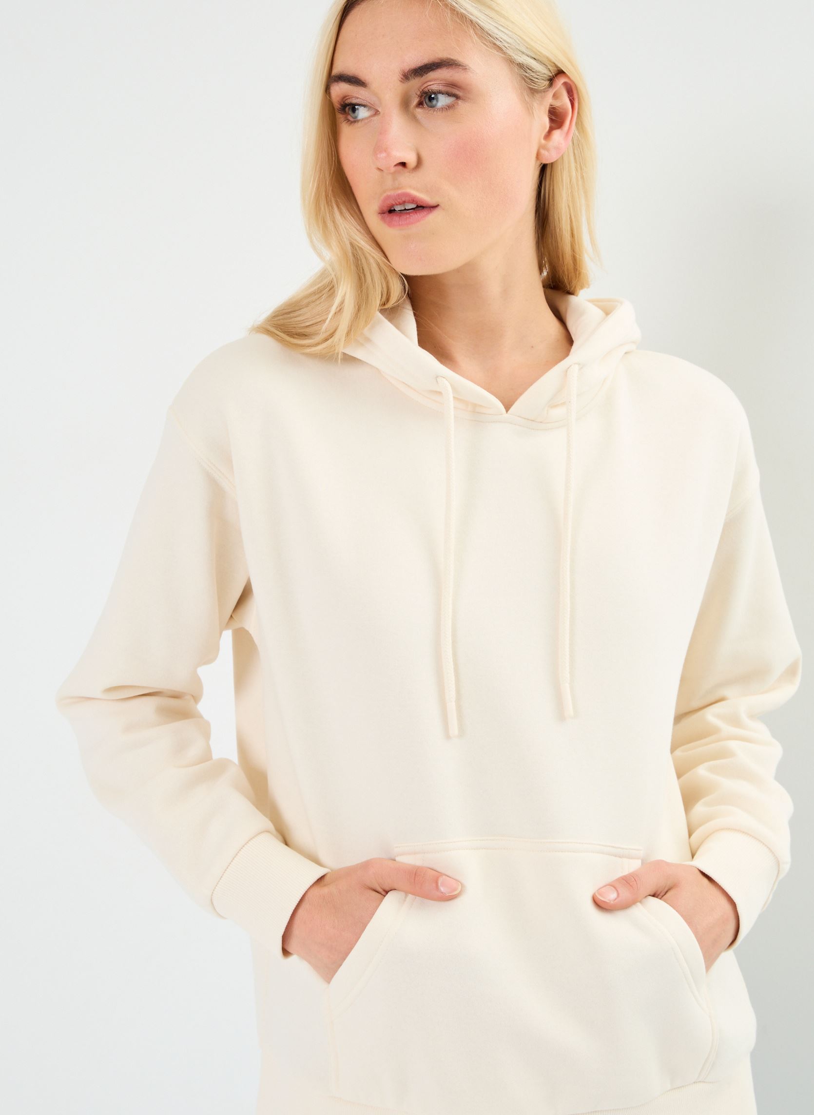 Sweats zippés MHOODIE sweatshirt femme beige MADE BY Sweats zippés MHOODIE sweatshirt femme beige BEIGE