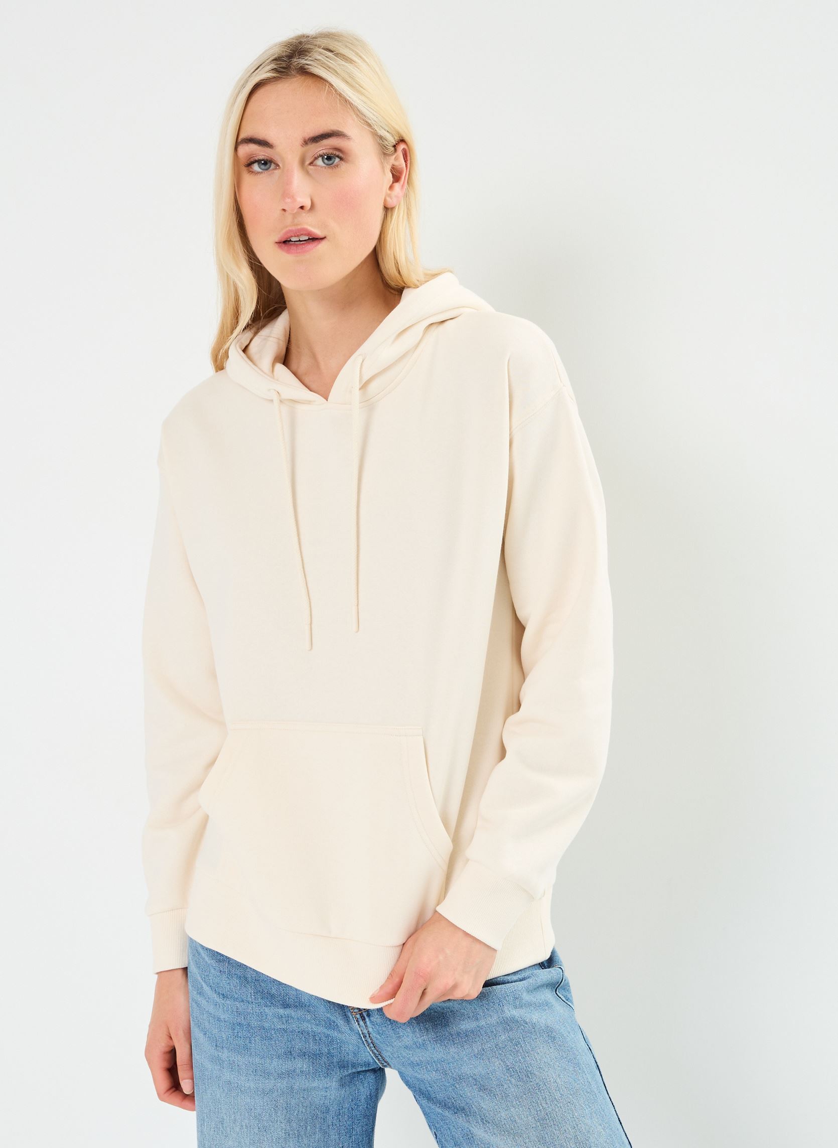 Sweats zippés MHOODIE sweatshirt femme beige MADE BY Sweats zippés MHOODIE sweatshirt femme beige BEIGE