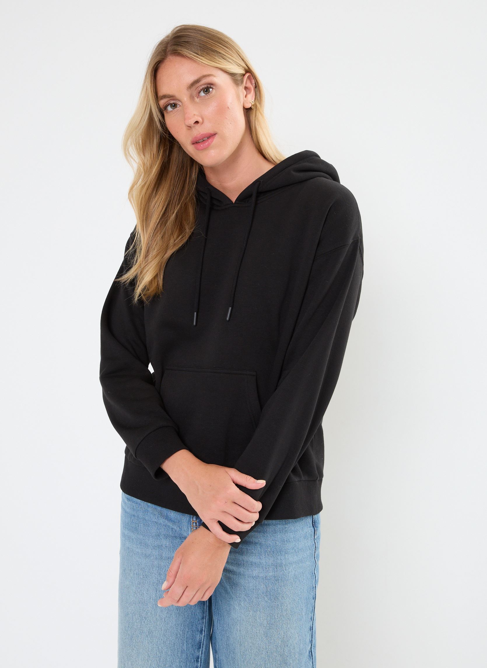 Sweats zippés MHOODIE sweatshirt femme noir MADE BY Sweats zippés MHOODIE sweatshirt femme noir NOIR
