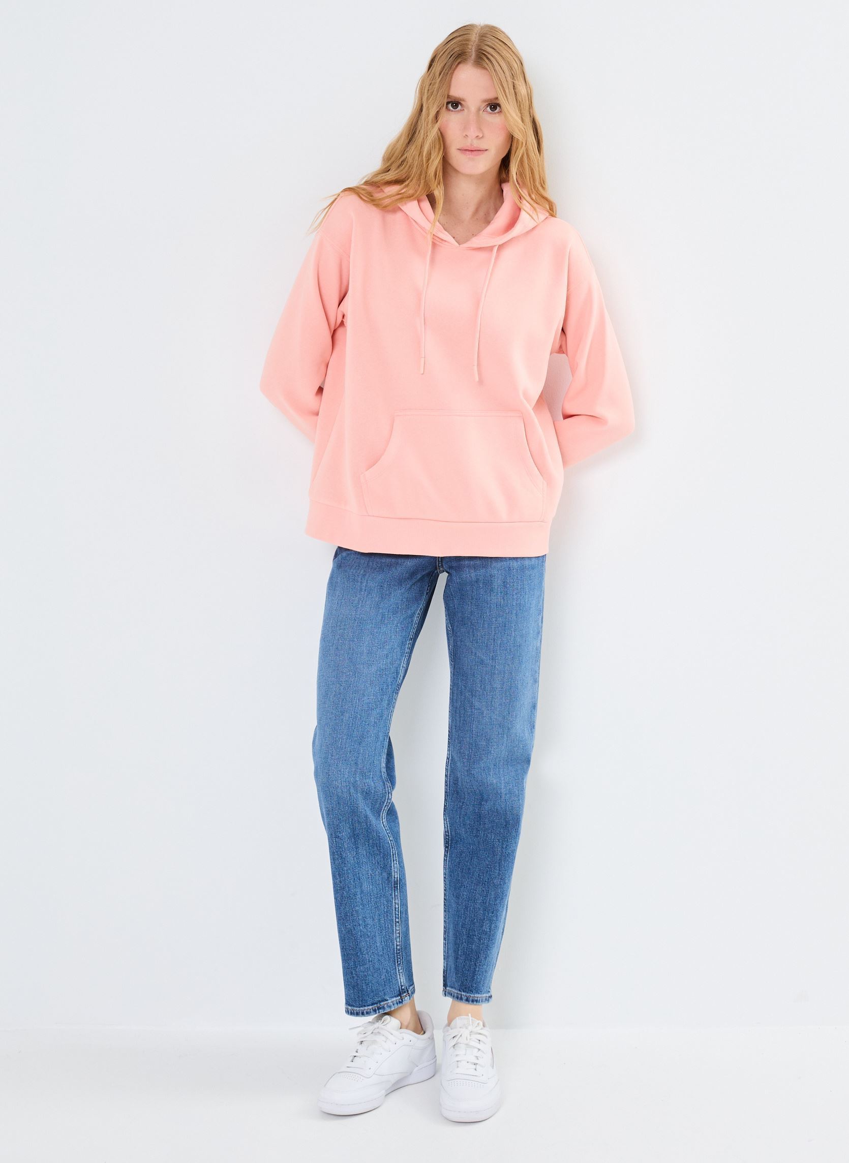 Sweats zippés MHOODIE sweatshirt femme orange MADE BY Sweats zippés MHOODIE sweatshirt femme orange APRICOT BLUSH