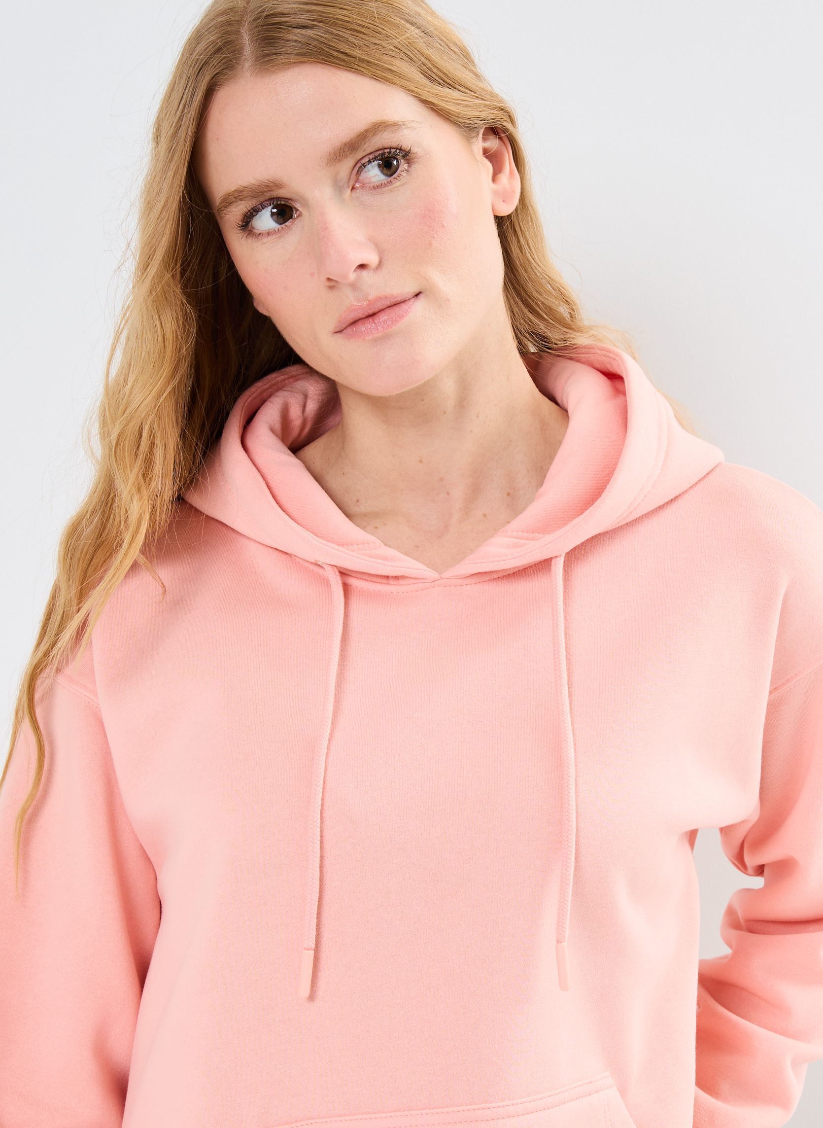 Sweats zippés MHOODIE sweatshirt femme orange MADE BY Sweats zippés MHOODIE sweatshirt femme orange APRICOT BLUSH