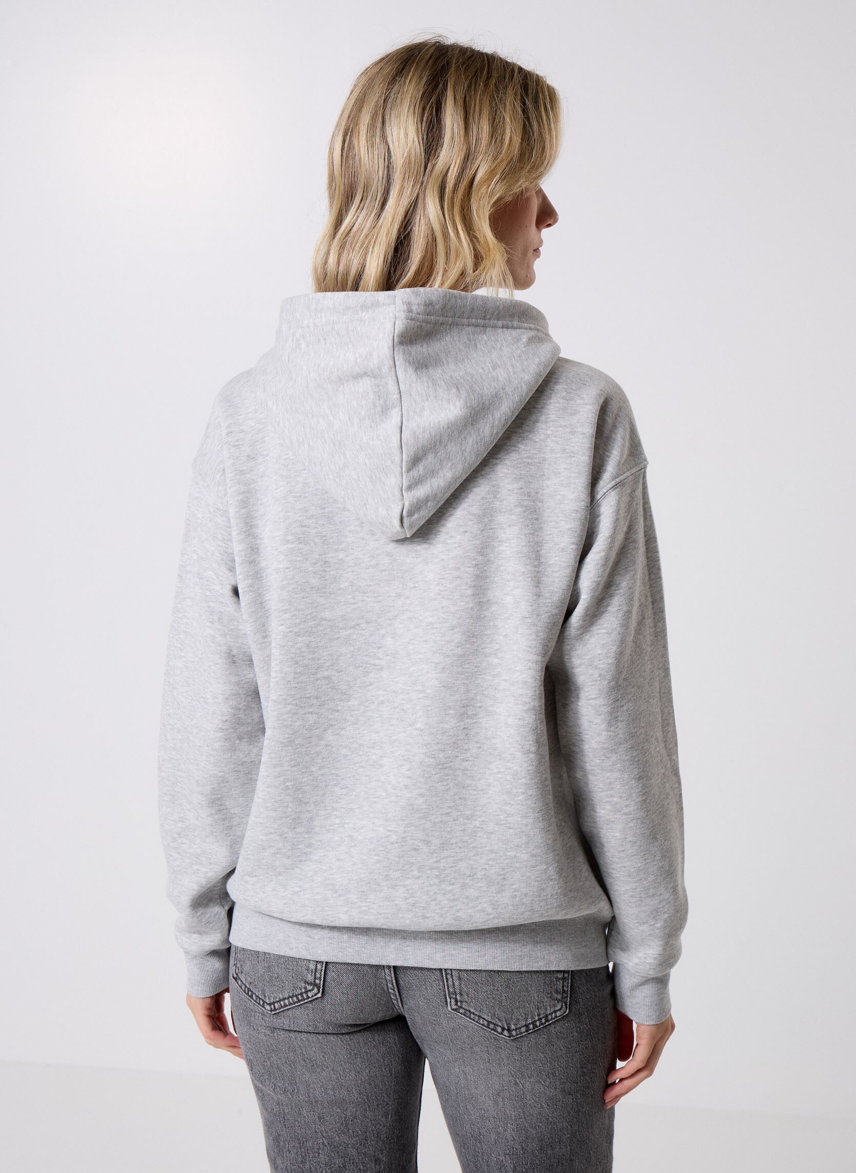 Sweats zippés MHOODIE sweatshirt femme gris MADE BY Sweats zippés MHOODIE sweatshirt femme gris GRIS CLAIR