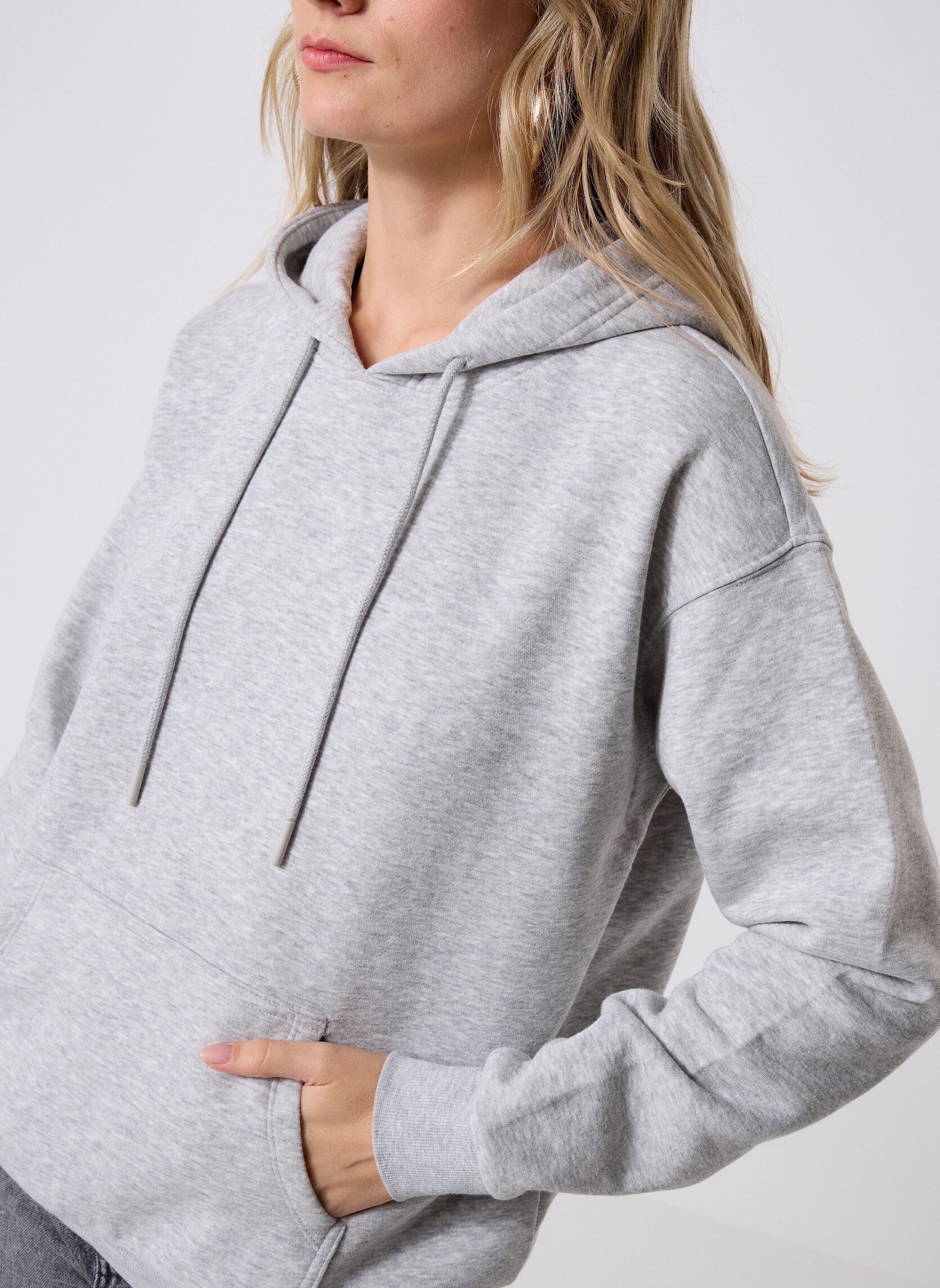 Sweats zippés MHOODIE sweatshirt femme gris MADE BY Sweats zippés MHOODIE sweatshirt femme gris GRIS CLAIR