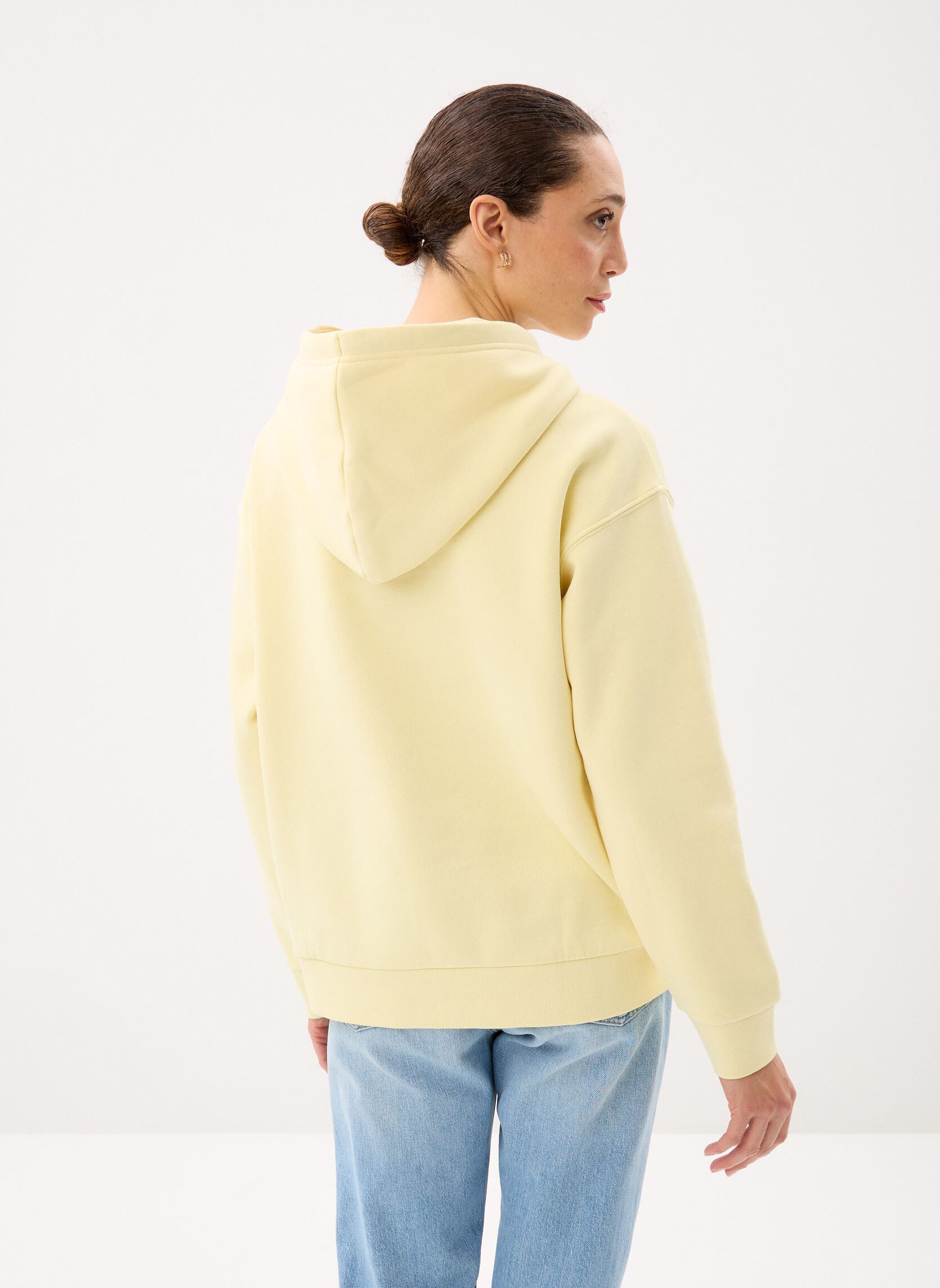Sweats zippés MHOODIE sweatshirt femme jaune MADE BY Sweats zippés MHOODIE sweatshirt femme jaune PASTEL YELLOW