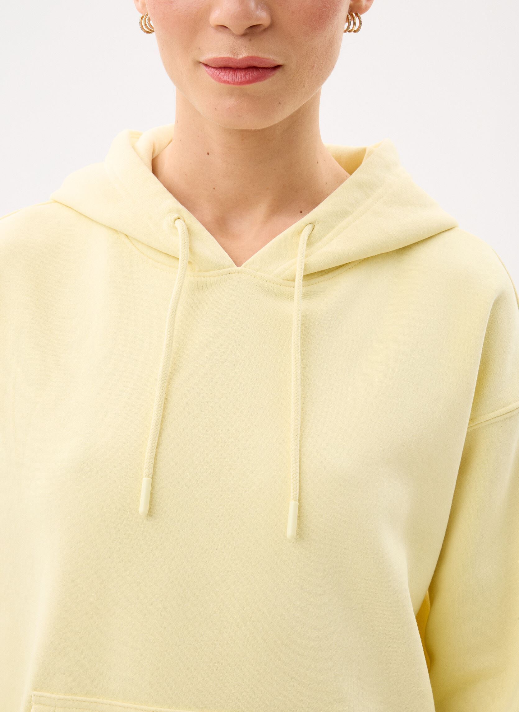 Sweats zippés MHOODIE sweatshirt femme jaune MADE BY Sweats zippés MHOODIE sweatshirt femme jaune PASTEL YELLOW