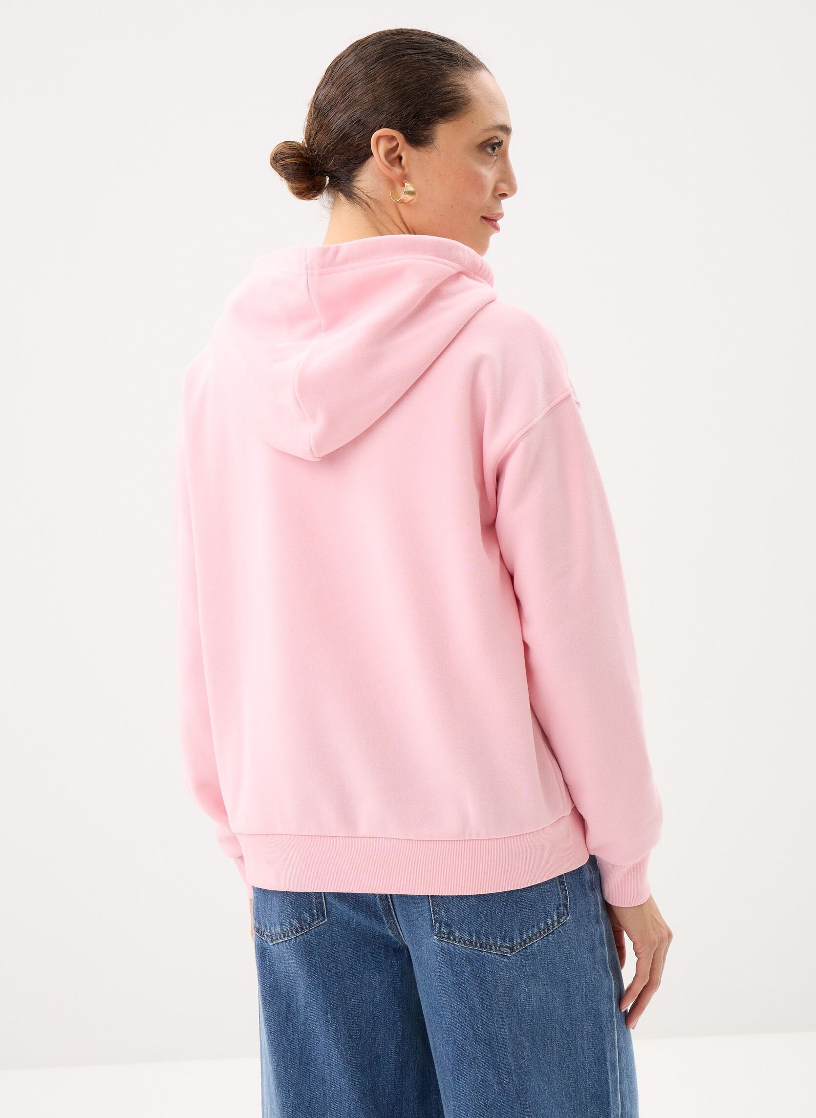 Sweats zippés MHOODIE sweatshirt femme rose MADE BY Sweats zippés MHOODIE sweatshirt femme rose FAIRYTALE