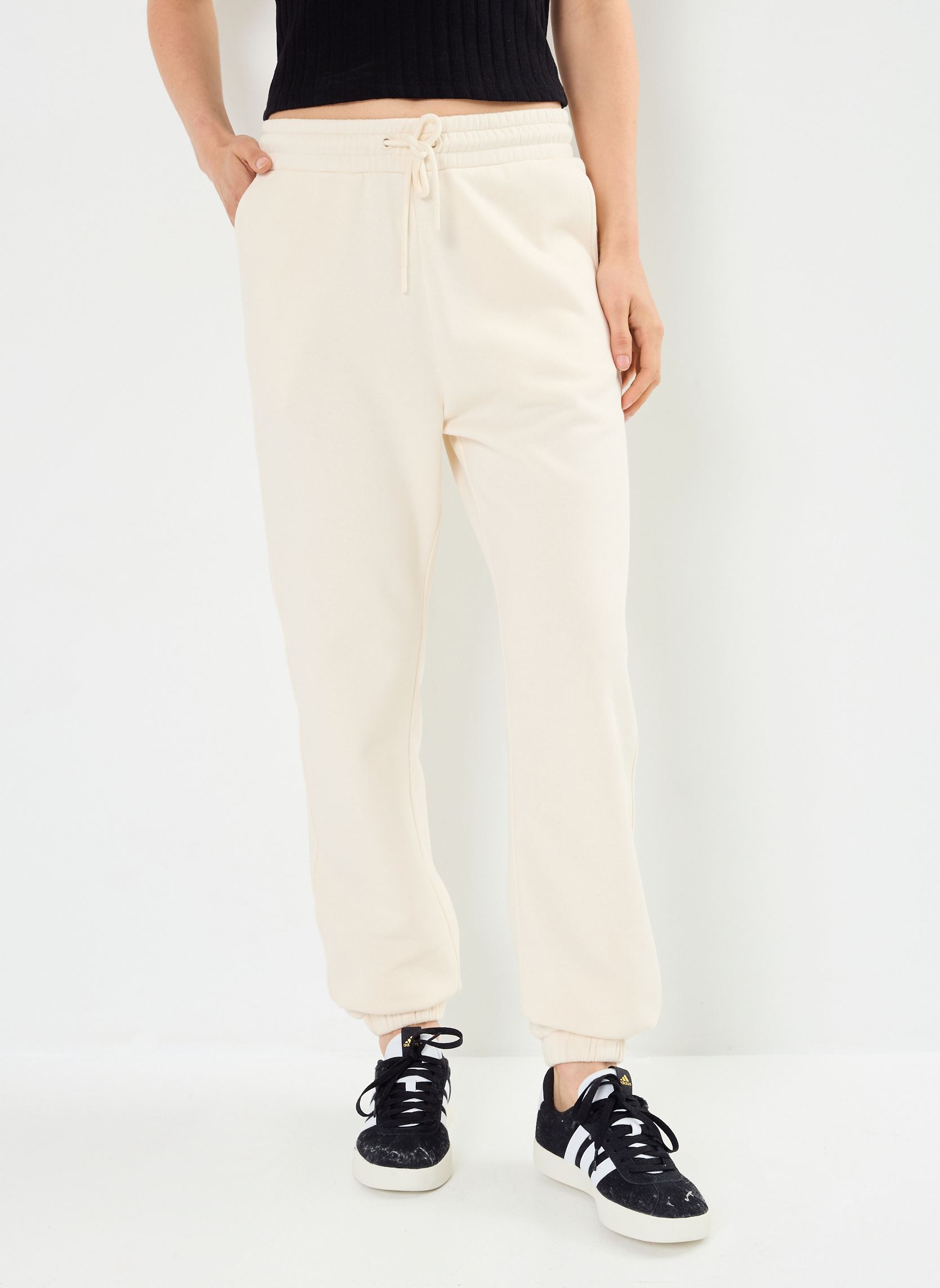 Bas de jogging PMOLLETON jogging femme beige MADE BY Bas de jogging PMOLLETON jogging femme beige BEIGE