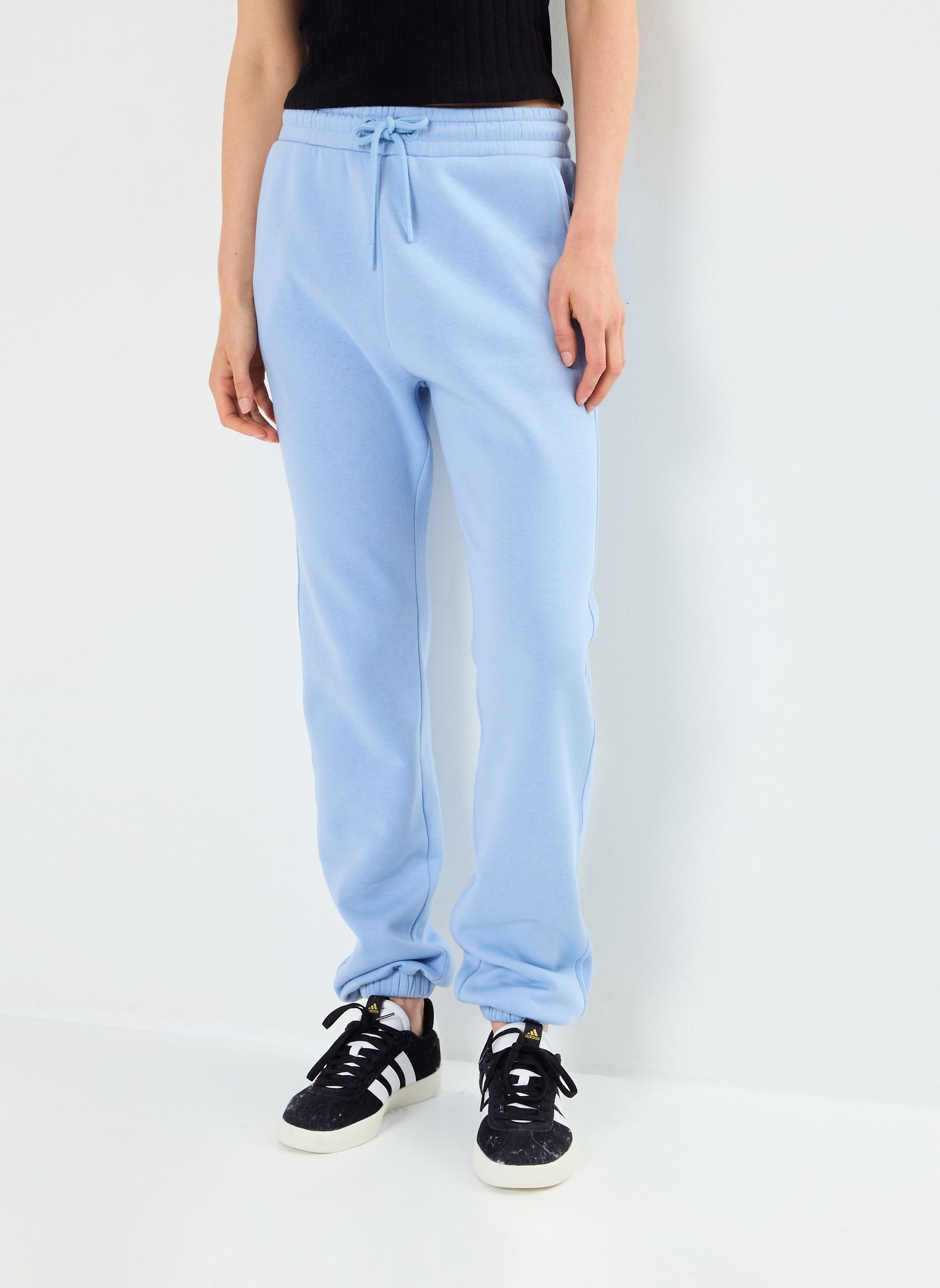 Bas de jogging PMOLLETON jogging femme bleu MADE BY Bas de jogging PMOLLETON jogging femme bleu Forever Blue