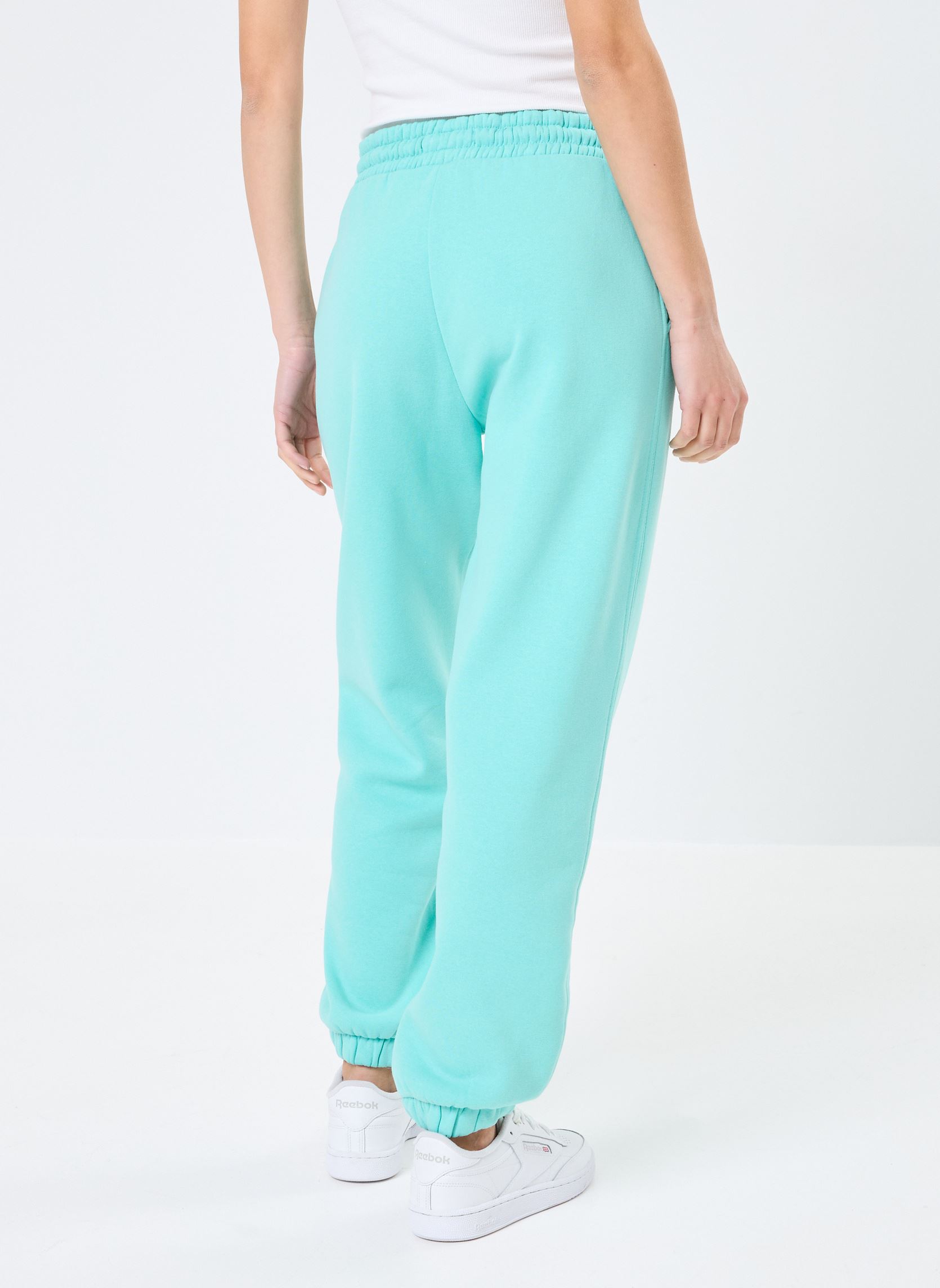 Bas de jogging PMOLLETON jogging femme bleu MADE BY Bas de jogging PMOLLETON jogging femme bleu Pool Blue