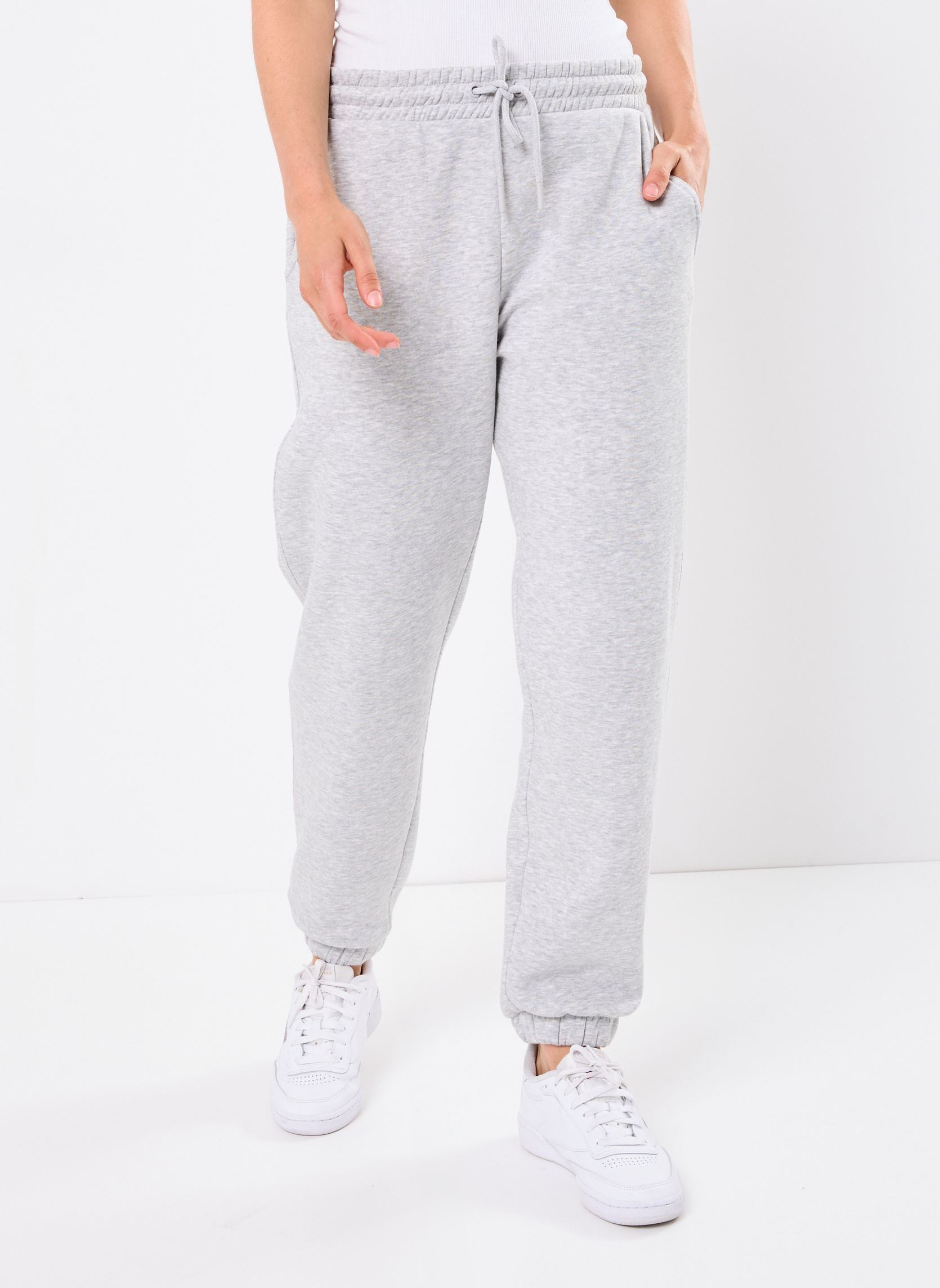 Bas de jogging PMOLLETON jogging femme gris MADE BY Bas de jogging PMOLLETON jogging femme gris GRIS CLAIR