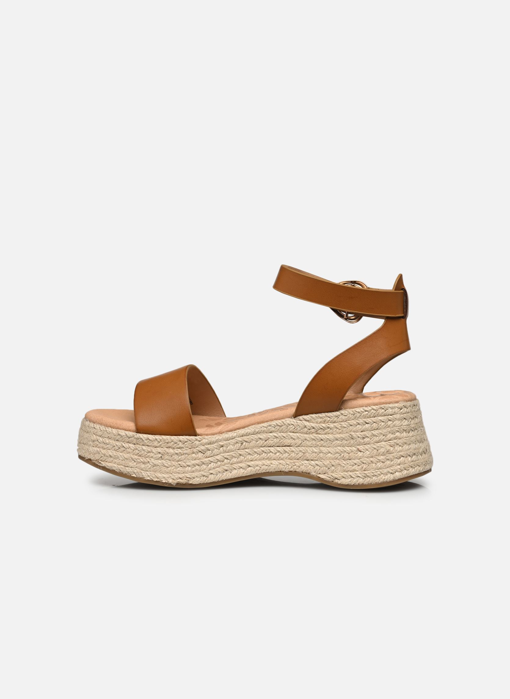 Sandales compensées et plateformes GIORGIA 51729 femme marron MTNG Sandales compensées et plateformes GIORGIA 51729 femme marron WORLD CUERO