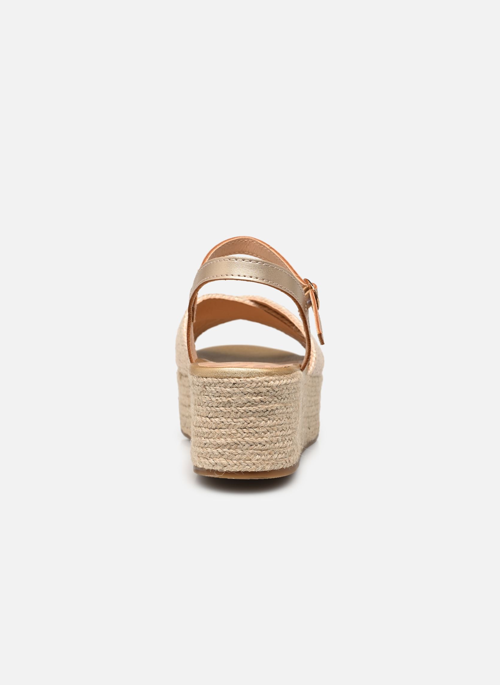 Sandales compensées et plateformes AMAD 51924 femme beige MTNG Sandales compensées et plateformes AMAD 51924 femme beige JUTE STRAP NATURAL