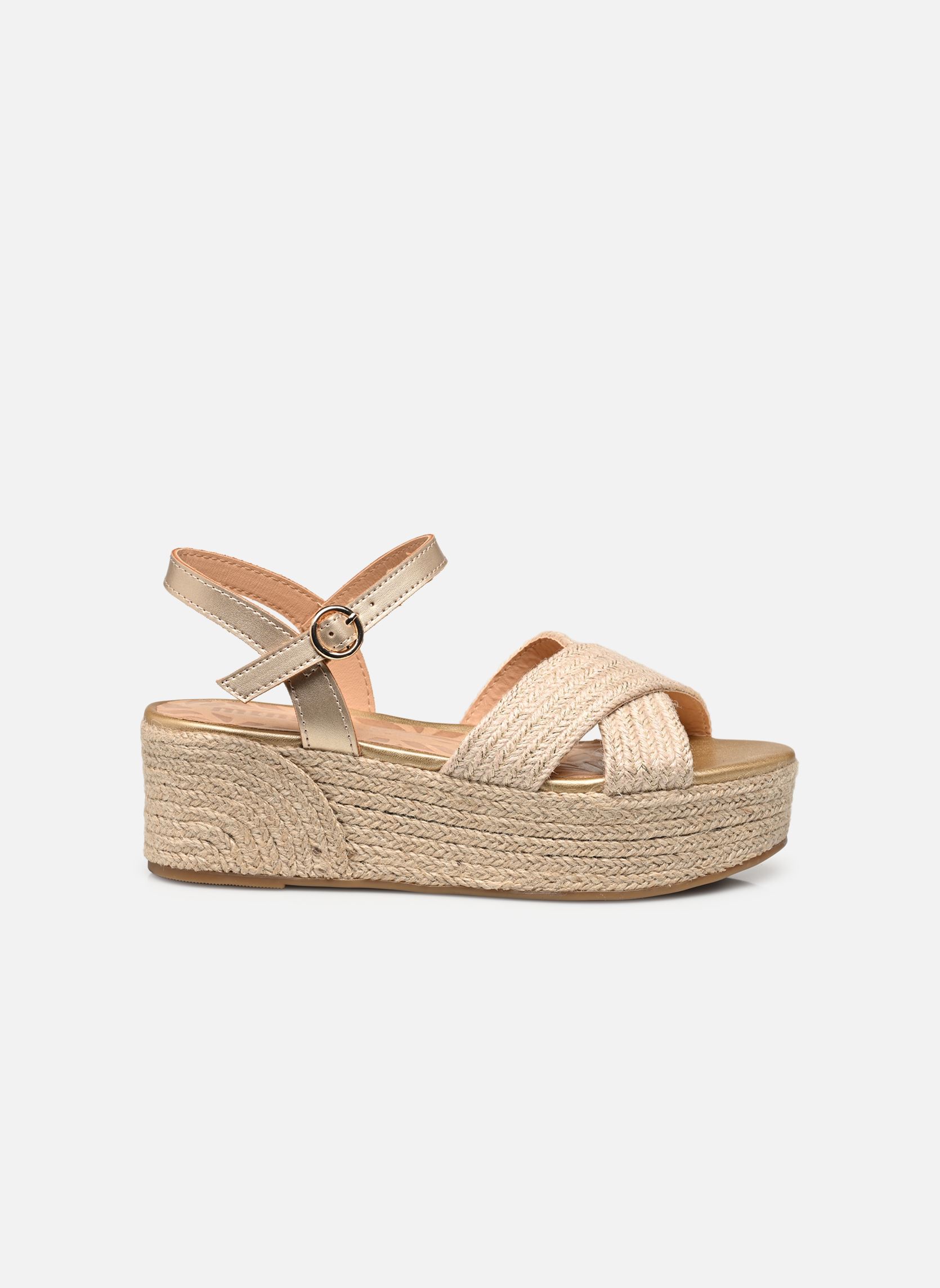 Sandales compensées et plateformes AMAD 51924 femme beige MTNG Sandales compensées et plateformes AMAD 51924 femme beige JUTE STRAP NATURAL