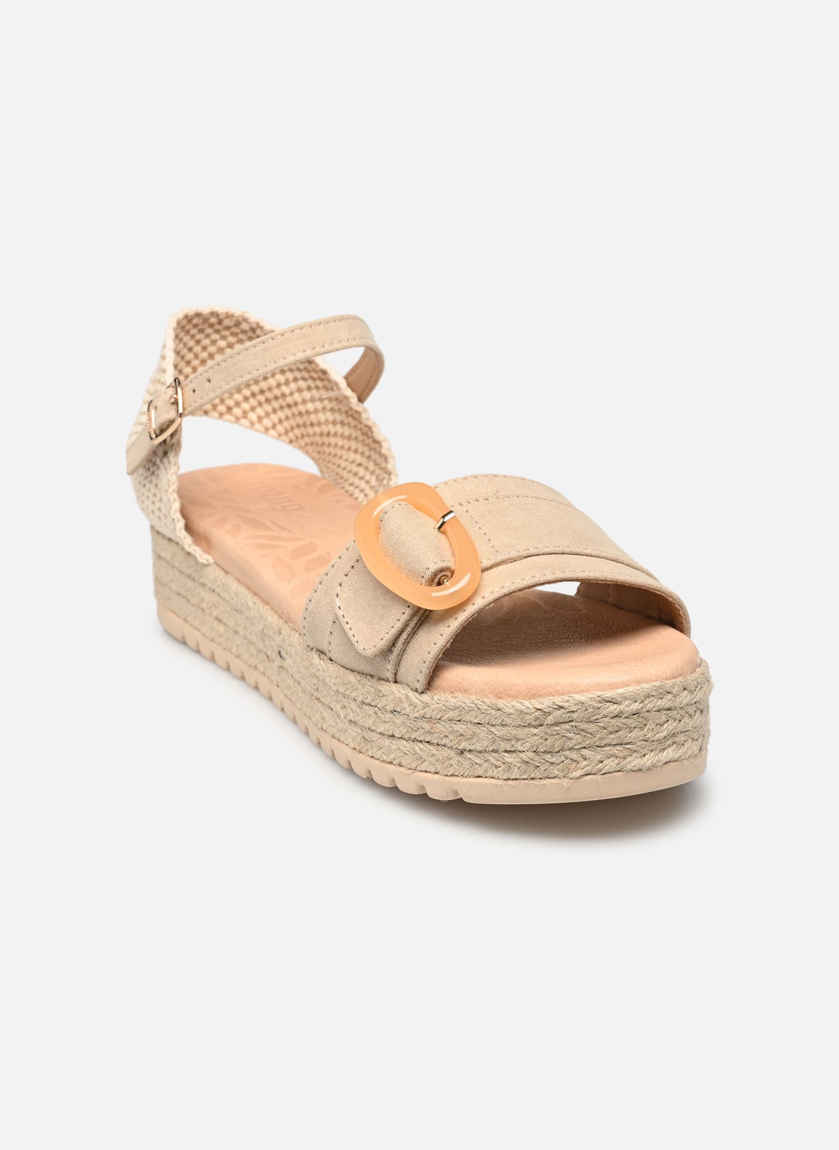 Sandalias y plataformas de cuña AMELIE 59606 mujer beige MTNG Sandalias y plataformas de cuña AMELIE 59606 mujer beige JOIN 14 2022 ARENA