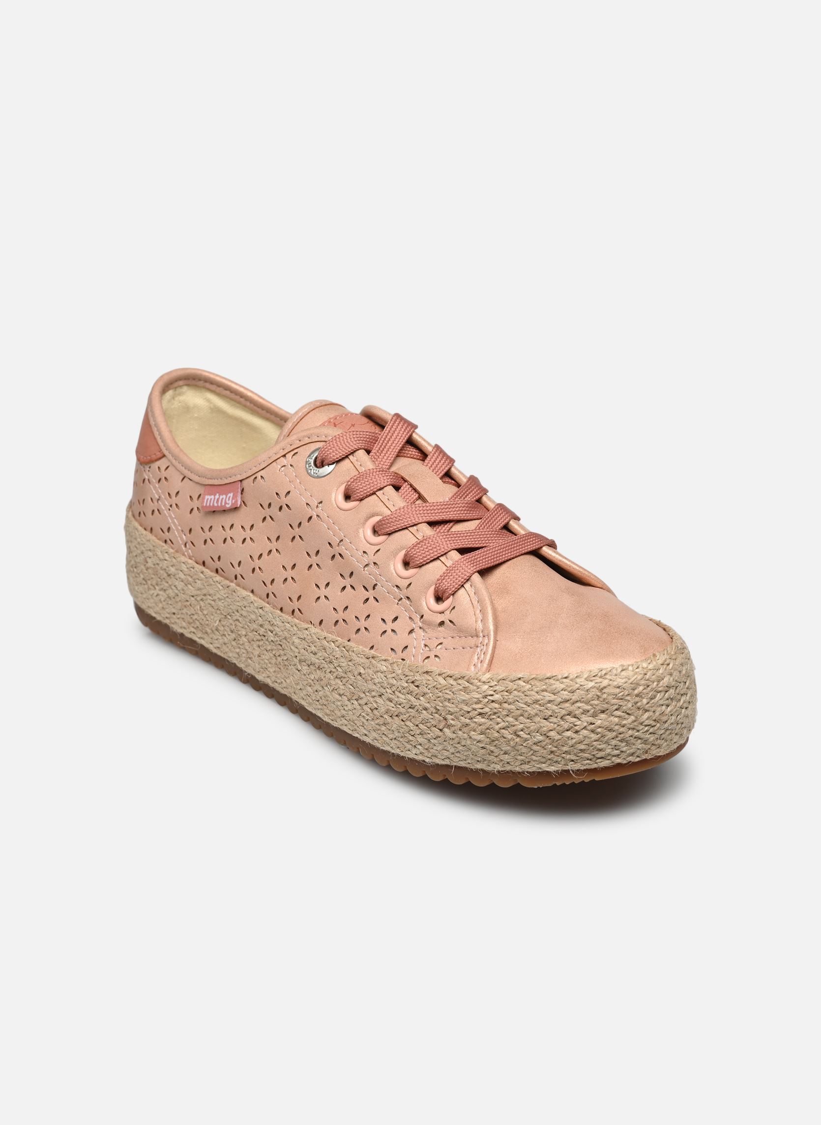 Leinen-Sneaker CARIBE 60415 damen rosa MTNG Leinen-Sneaker CARIBE 60415 damen rosa TUSE ROSA / BRUSH CORAL