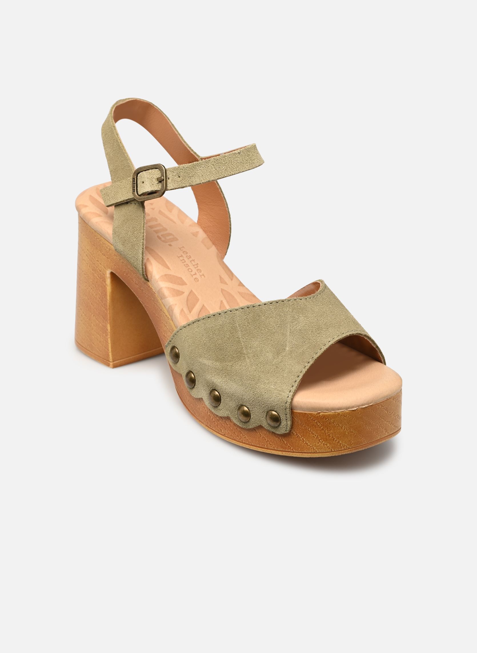 Sandales COYOTE 53903 femme vert MTNG Sandales COYOTE 53903 femme vert SERRAJE 241 SALVIA / CHICHETA