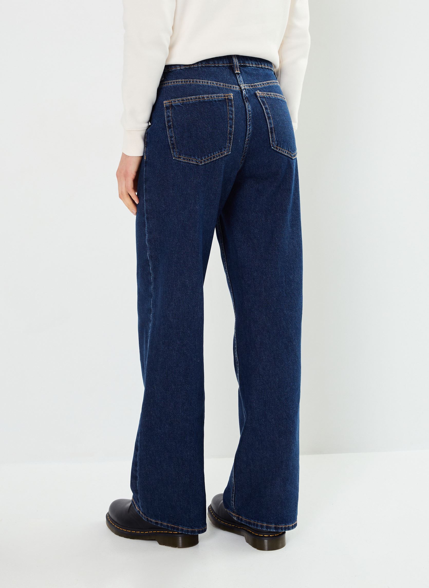 Weite Jeans PWIDE damen blau MADE BY Weite Jeans PWIDE damen blau Denim Brut