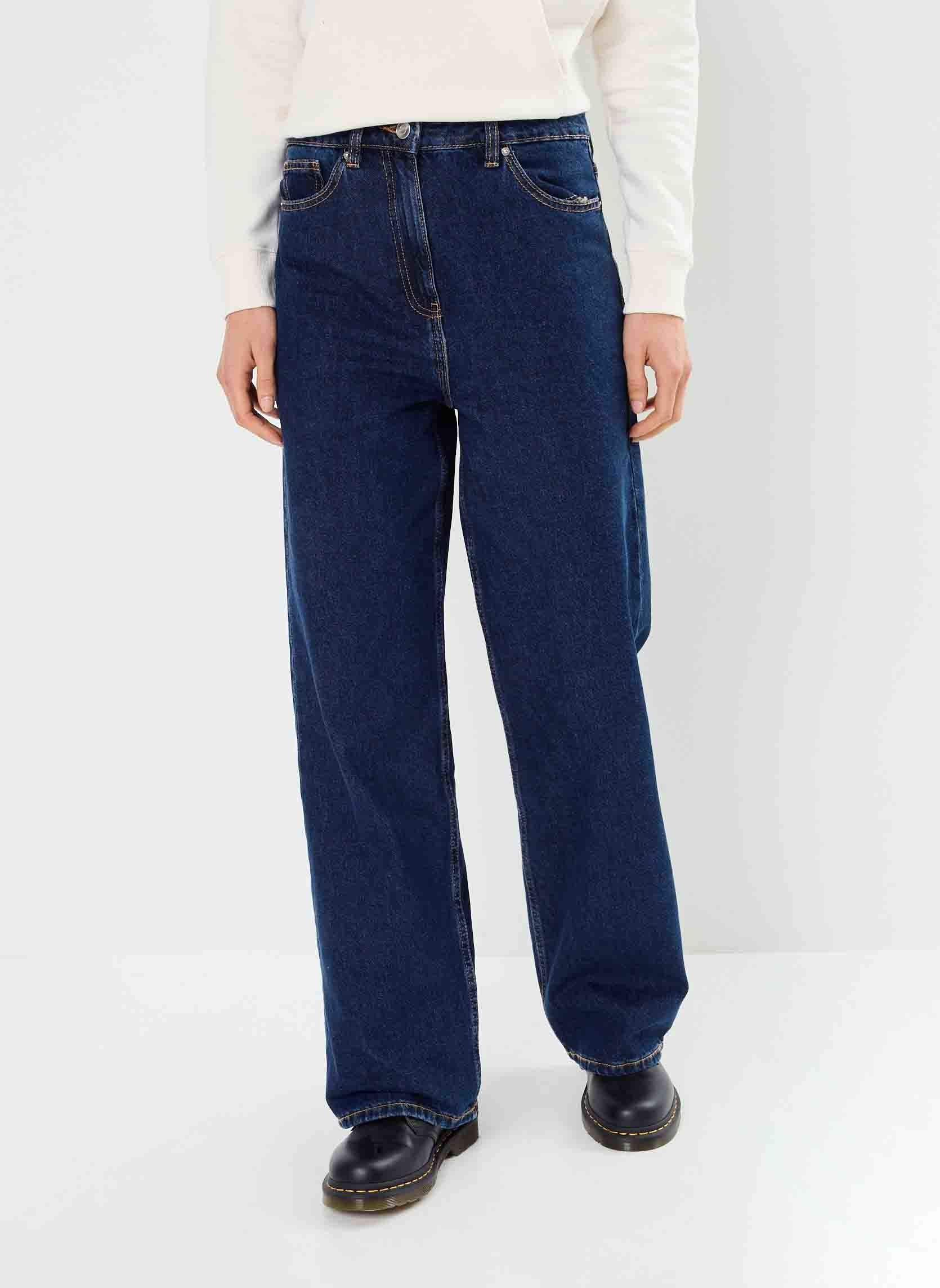 Weite Jeans PWIDE damen blau MADE BY Weite Jeans PWIDE damen blau Denim Brut