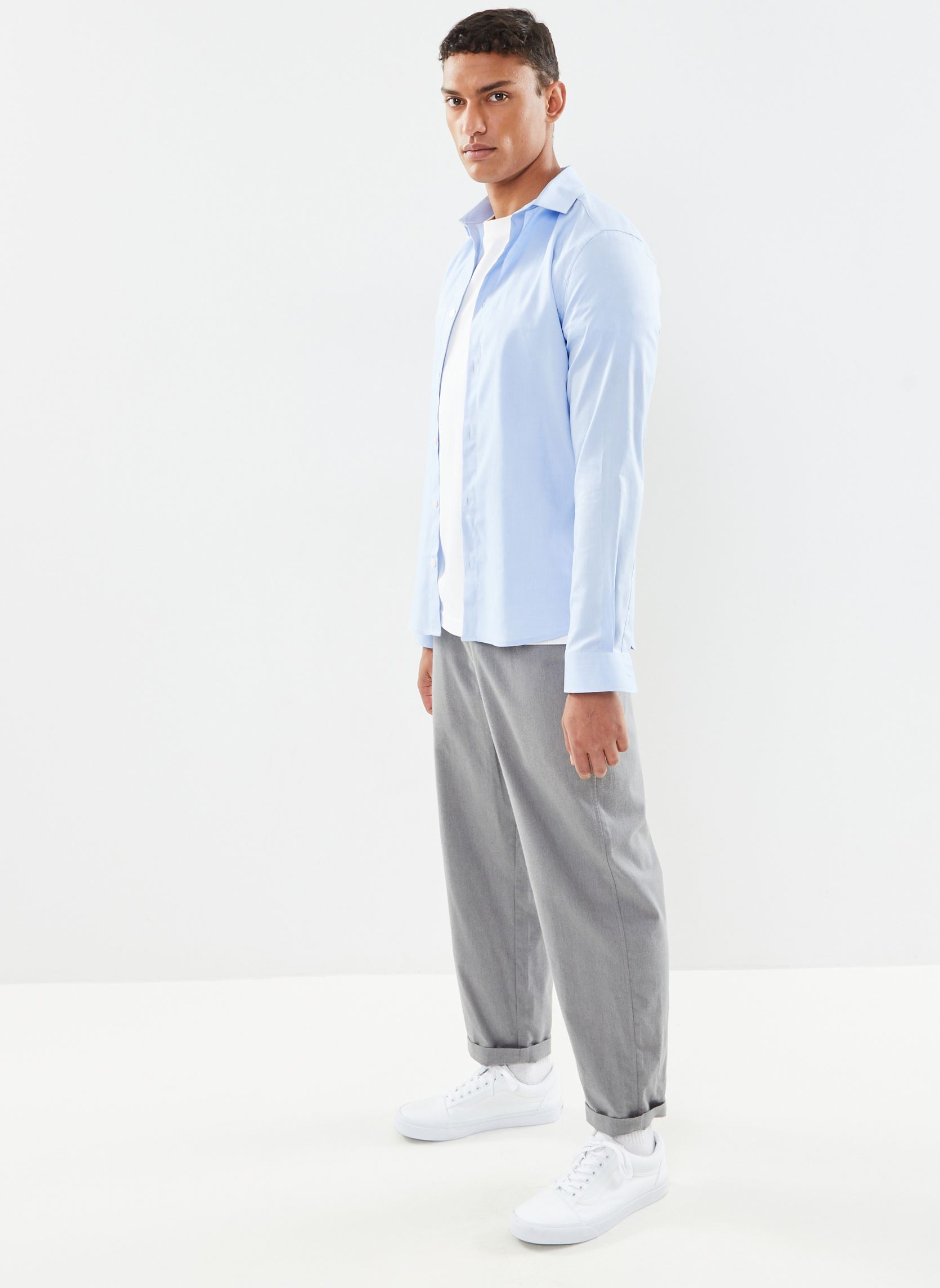 Chemises BARRY2 homme bleu Marvin&Co Chemises BARRY2 homme bleu BLEU CIEL