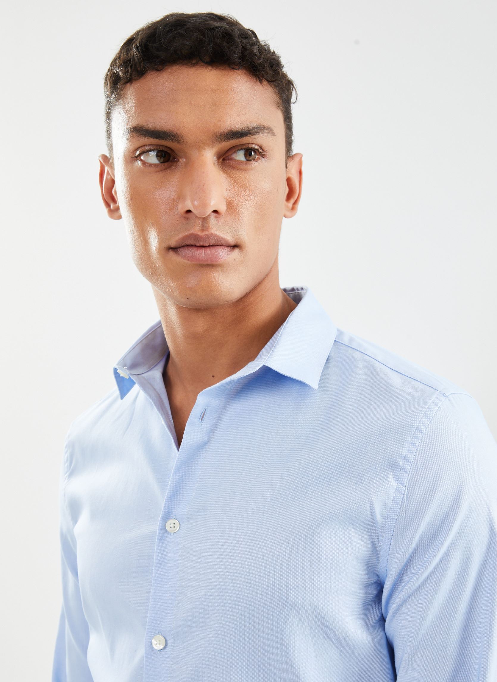 Chemises BARRY2 homme bleu Marvin&Co Chemises BARRY2 homme bleu BLEU CIEL