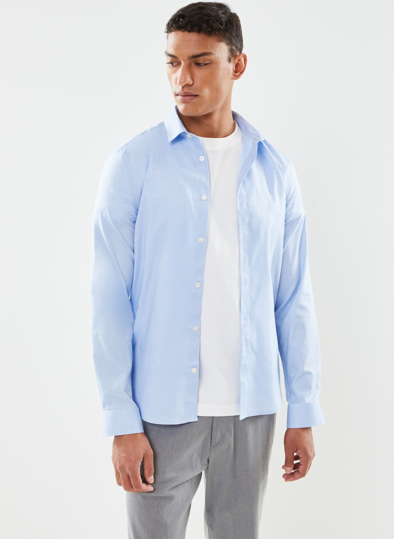 Chemises BARRY2 homme bleu Marvin&Co Chemises BARRY2 homme bleu BLEU CIEL