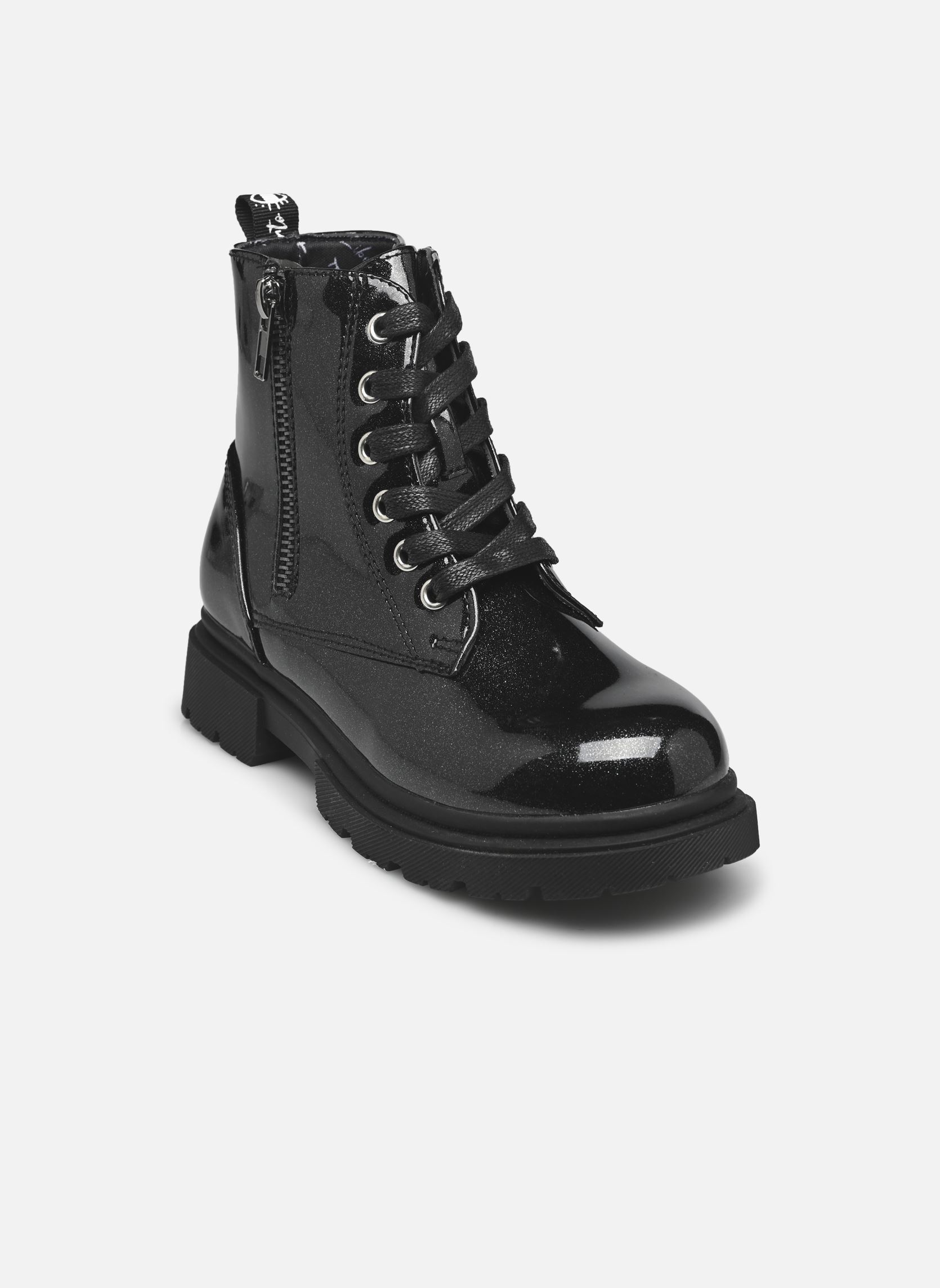Bottines SKANDAR fille noir MADE BY Bottines SKANDAR fille noir Noir paillette