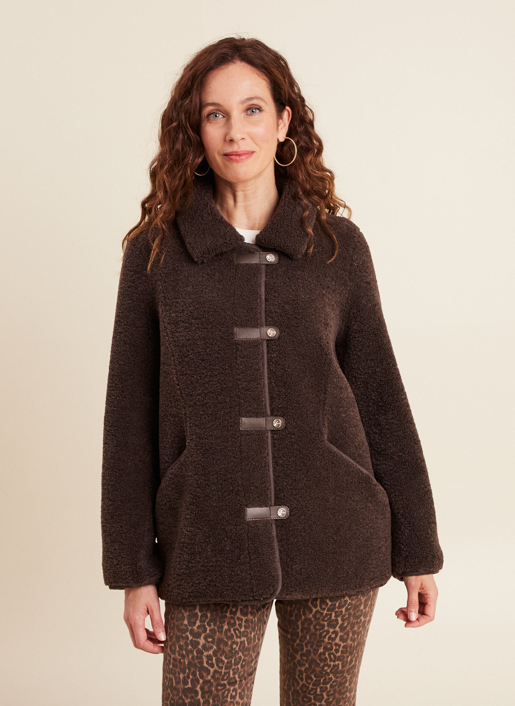Manteaux classiques GESHAUNE femme marron Bréal Manteaux classiques GESHAUNE femme marron Marron