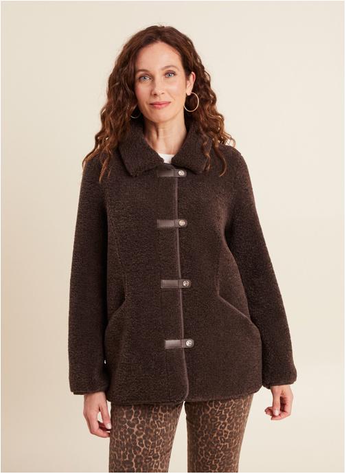 Bréal Manteaux classiques GESHAUNE femme marron