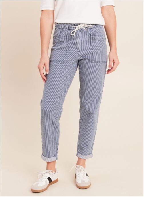 Bréal Jeans droit PEBATJ femme bleu