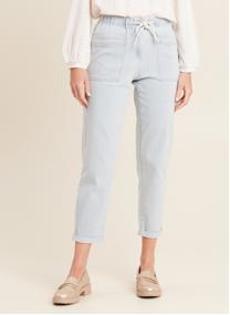 Jeans droit PEBATJ femme bleu Bréal Jeans droit PEBATJ femme bleu Bleu clair