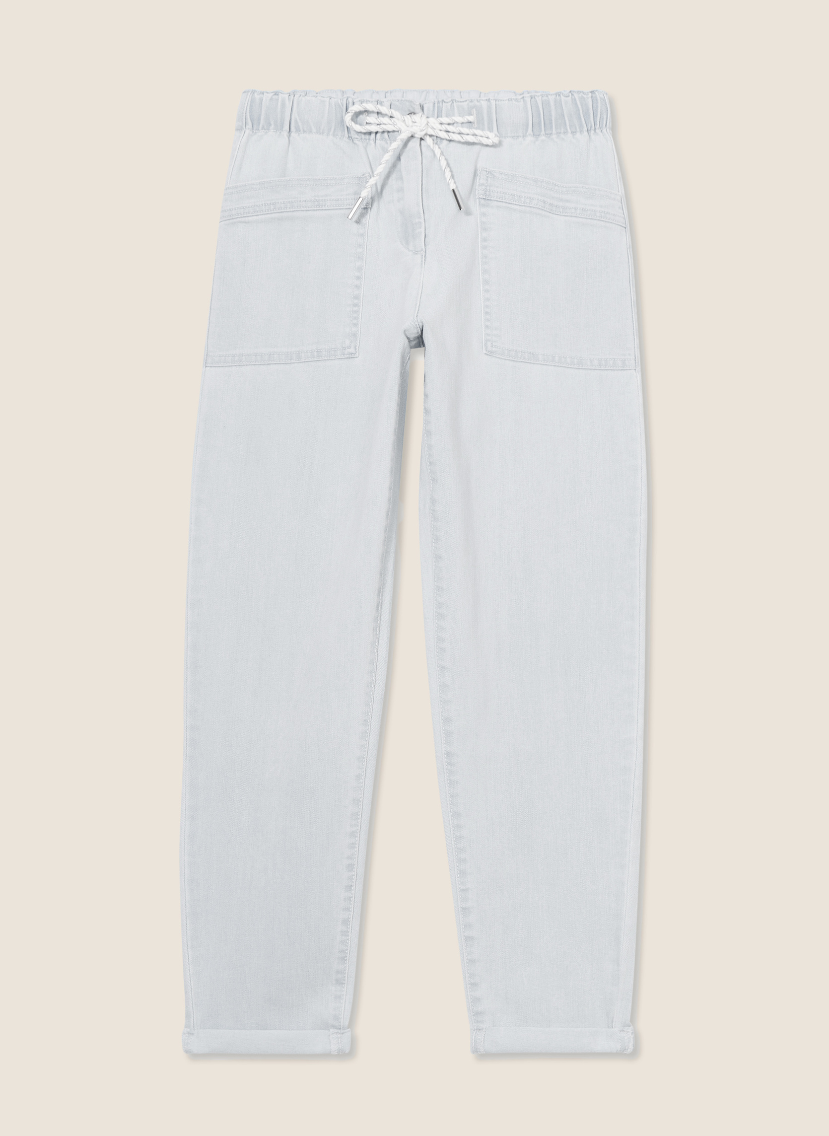 Jeans droit PEBATJ femme bleu Bréal Jeans droit PEBATJ femme bleu Bleu clair