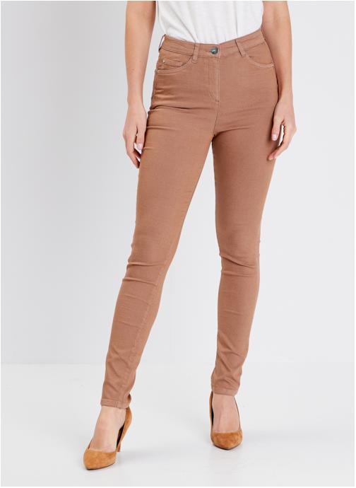 Bréal Pantalons droit PESUBLIMEHL femme marron