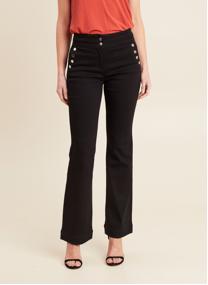 Pantalons droit PEVOILIERF femme noir Bréal Pantalons droit PEVOILIERF femme noir Noir