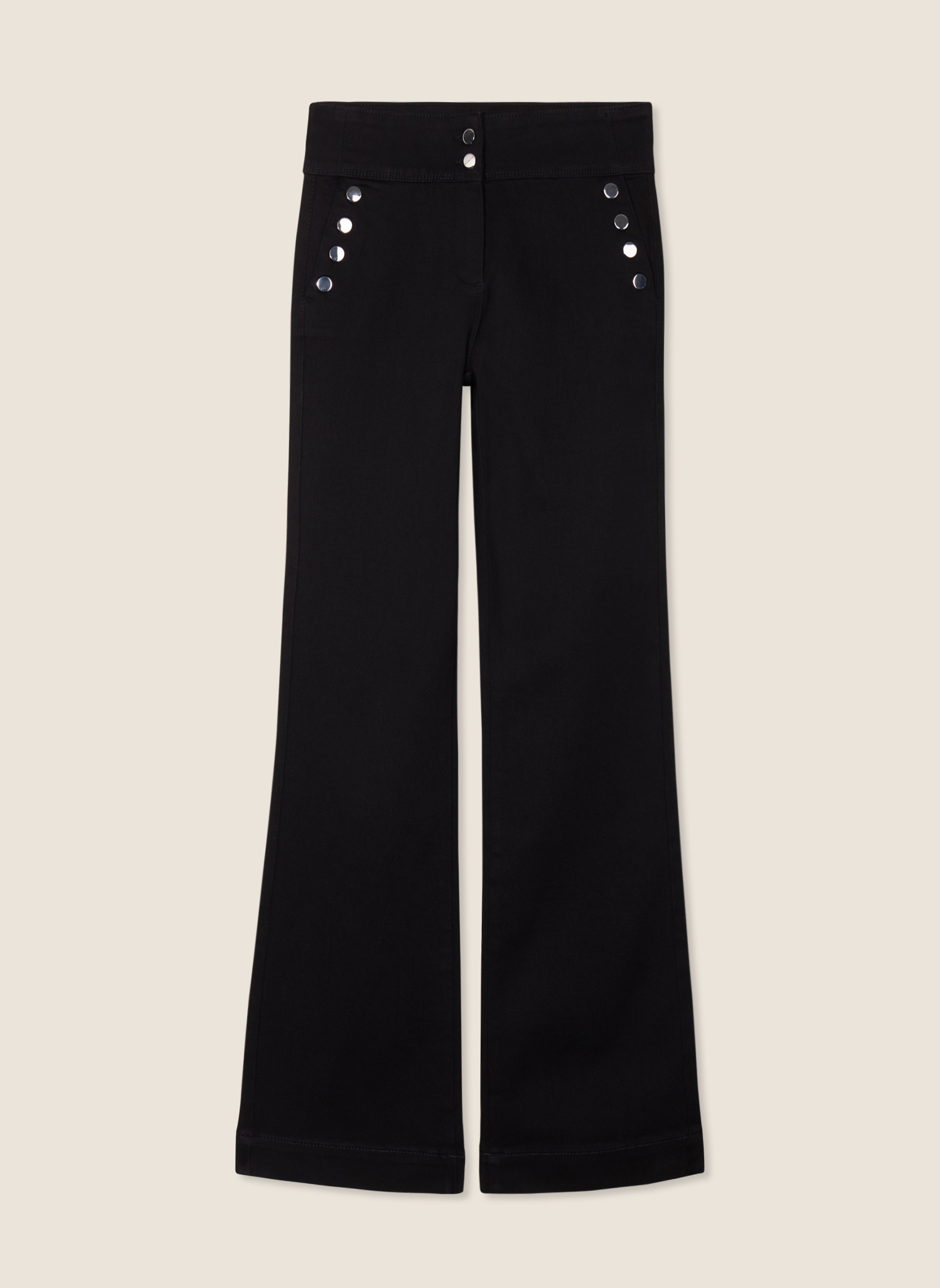 Pantalons droit PEVOILIERF femme noir Bréal Pantalons droit PEVOILIERF femme noir Noir