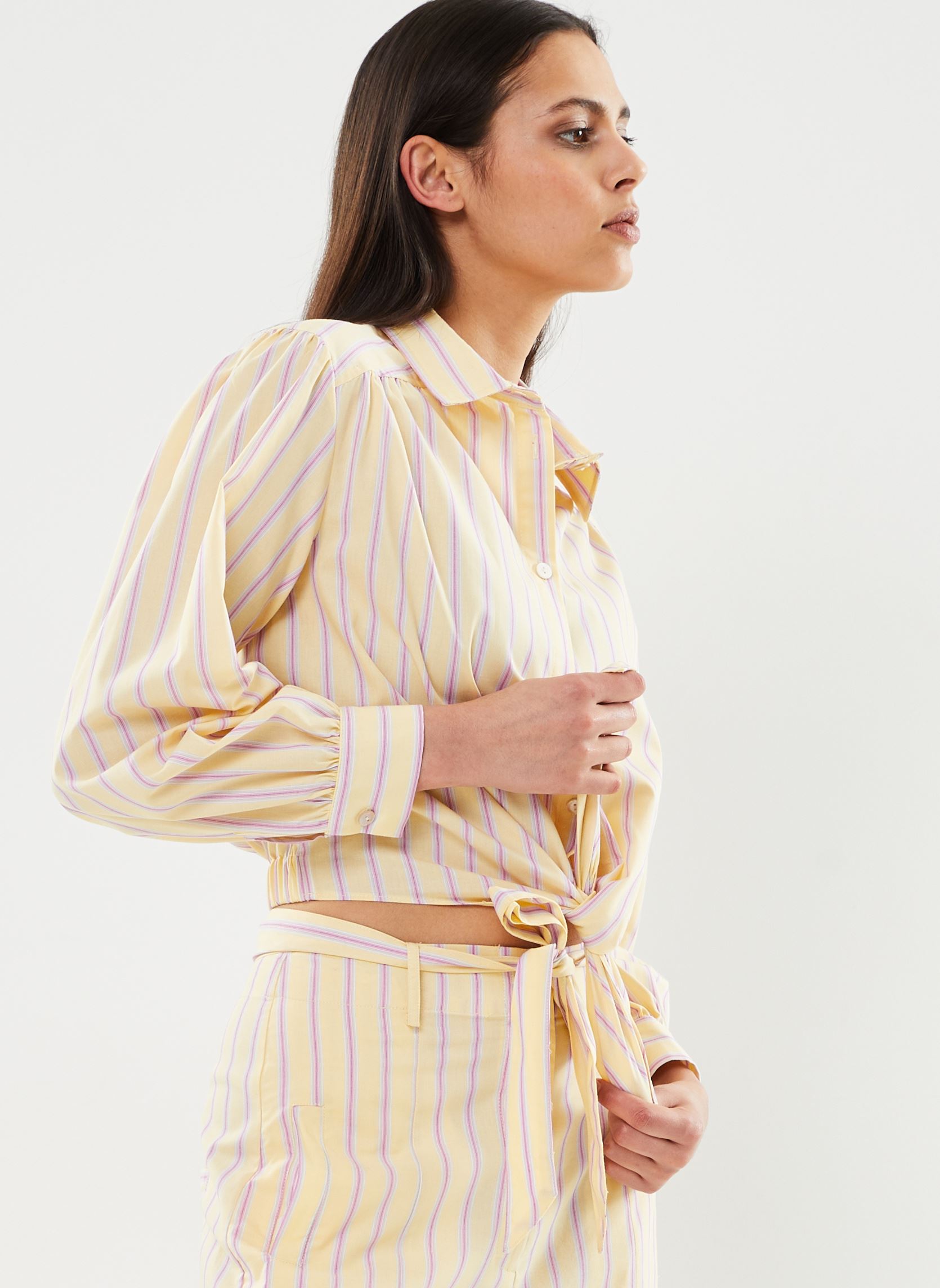 Orféo Chemises manches longues Chemise - Angele femme jaune | France