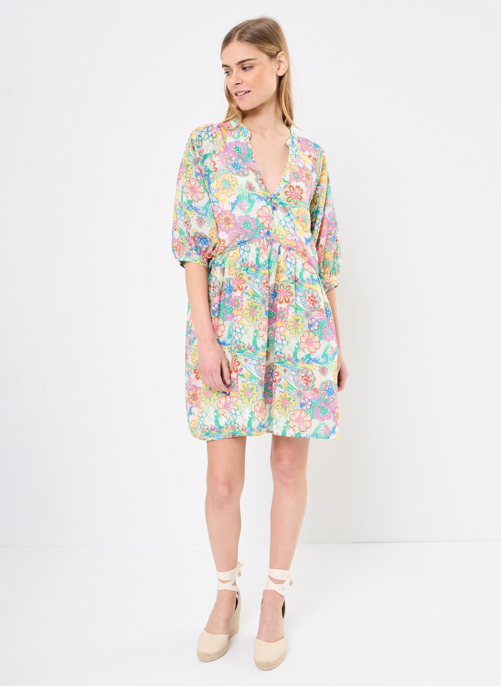 Robes Greta femme multicolore Orféo Robes Greta femme multicolore LOLLIPOP