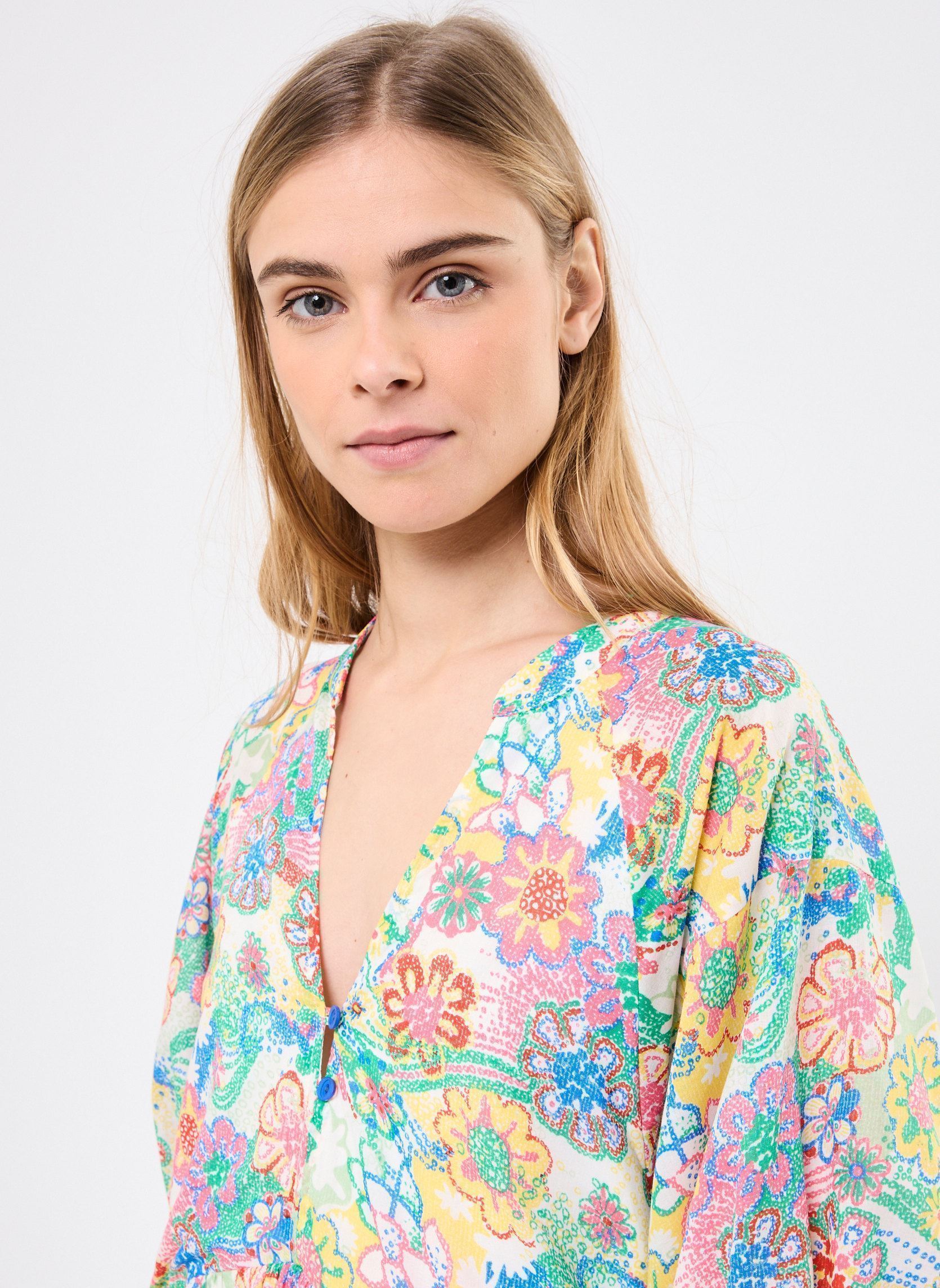 Robes Greta femme multicolore Orféo Robes Greta femme multicolore LOLLIPOP