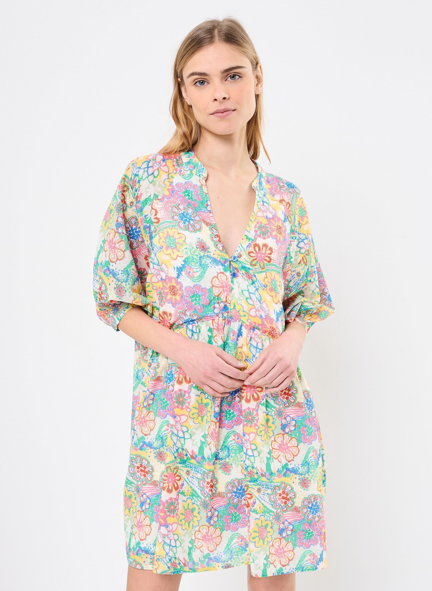 Robes Greta femme multicolore Orféo Robes Greta femme multicolore LOLLIPOP