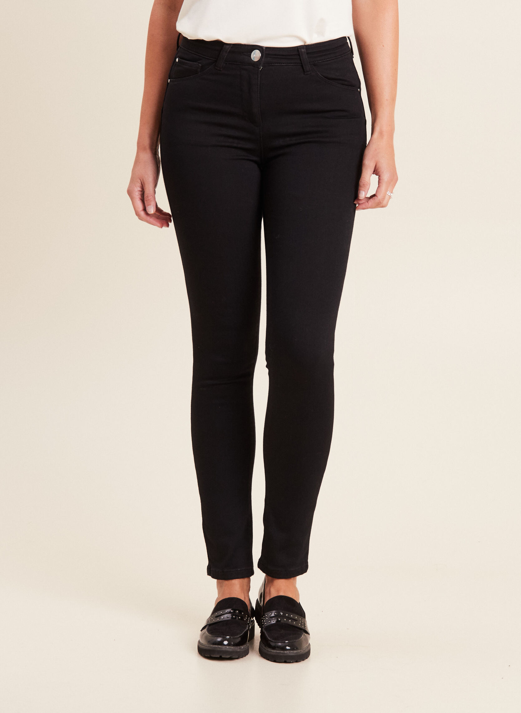 Pantalons droit PEWARMY femme noir Bréal Pantalons droit PEWARMY femme noir Noir
