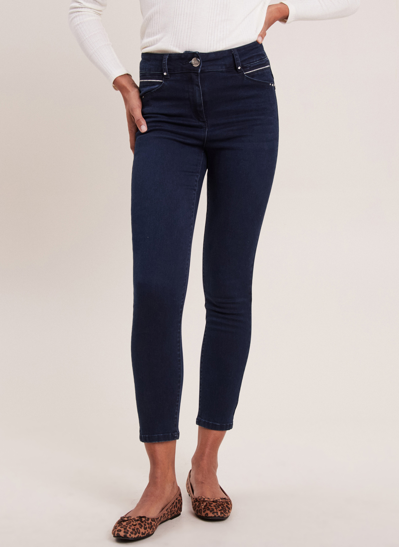 Jeans droit PEJAZMANJ femme bleu Bréal Jeans droit PEJAZMANJ femme bleu Bleu