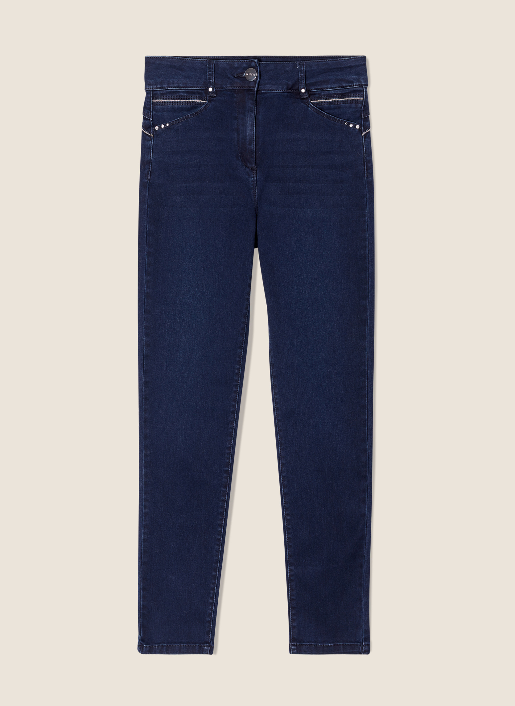 Jeans droit PEJAZMANJ femme bleu Bréal Jeans droit PEJAZMANJ femme bleu Bleu