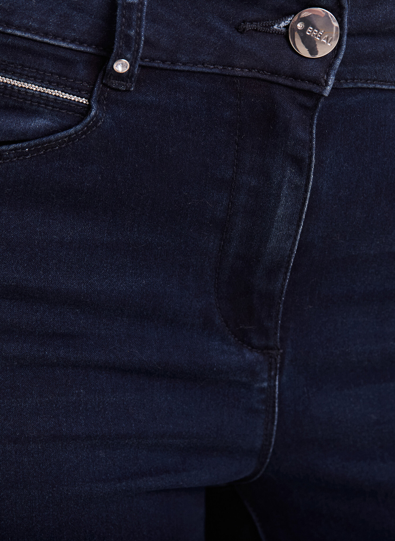 Jeans droit PEJAZMANJ femme bleu Bréal Jeans droit PEJAZMANJ femme bleu Bleu