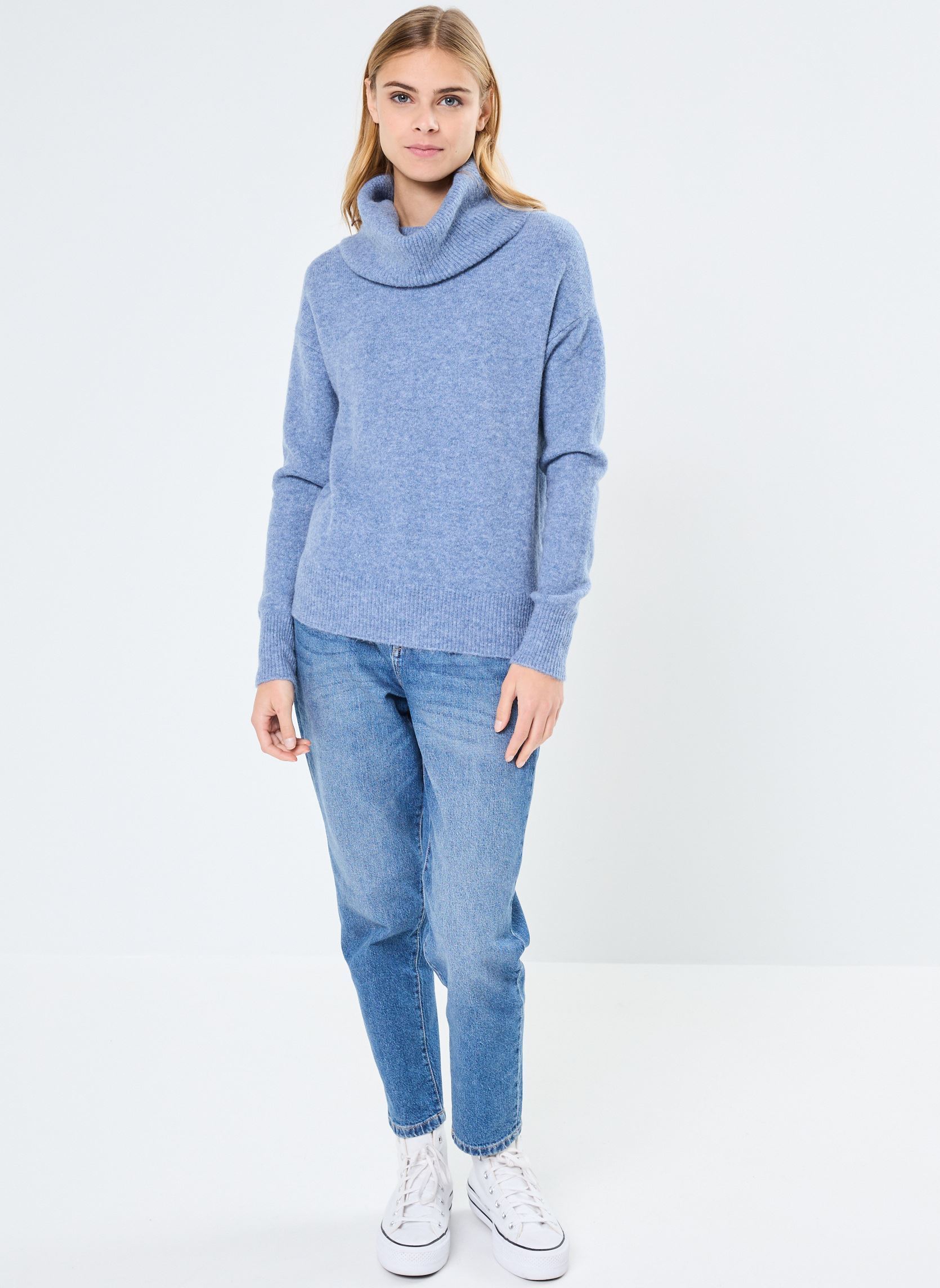 Truien MROULIA dames blauw MADE BY Truien MROULIA dames blauw CAPTAIN'S BLUE