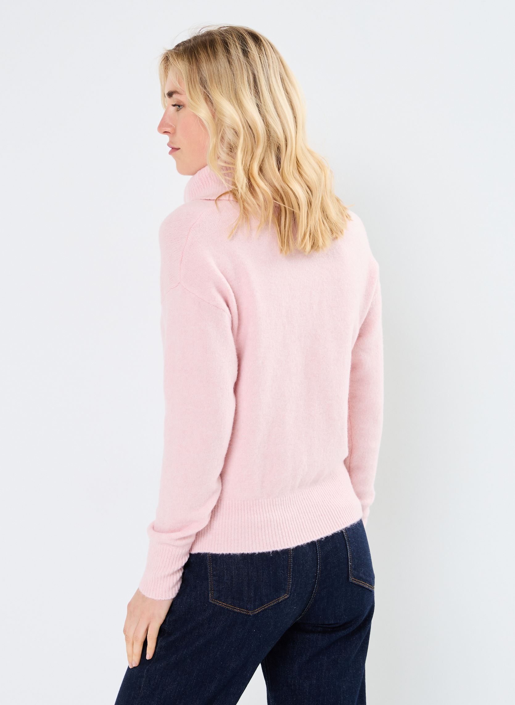Pullover MROULIA damen rosa MADE BY Pullover MROULIA damen rosa PALE MAUVE