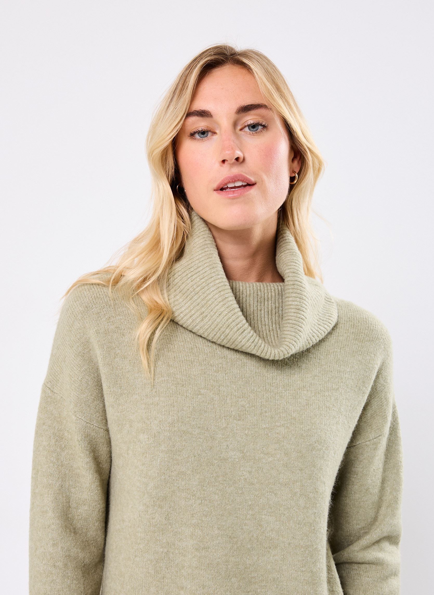 Pulls MROULIA femme vert MADE BY Pulls MROULIA femme vert Kaki