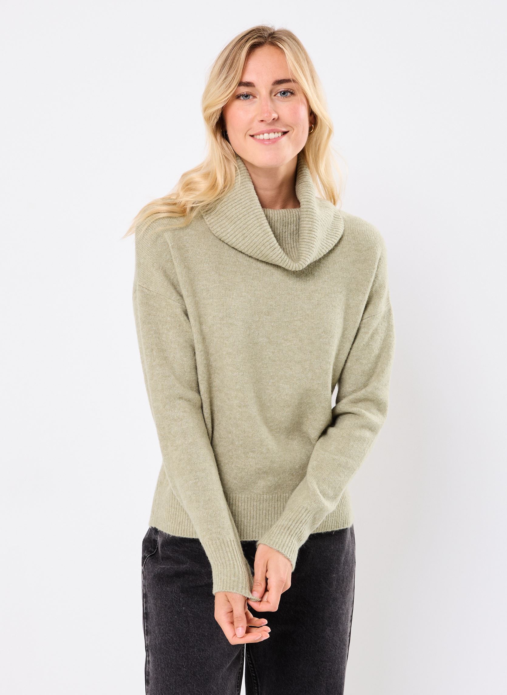 Pulls MROULIA femme vert MADE BY Pulls MROULIA femme vert Kaki