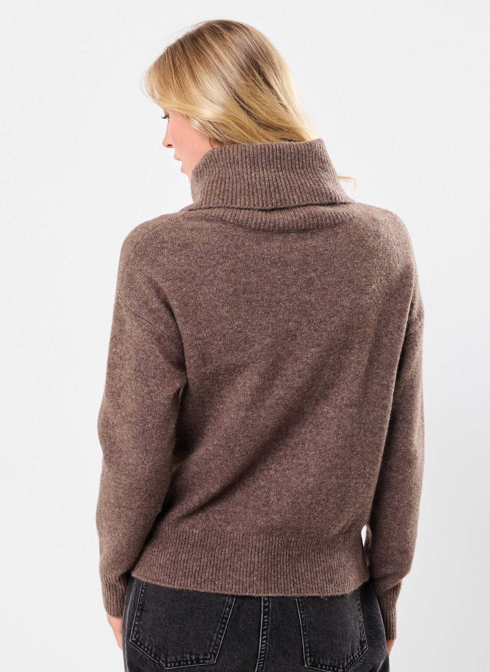 Pullover MROULIA damen braun MADE BY Pullover MROULIA damen braun MARRON