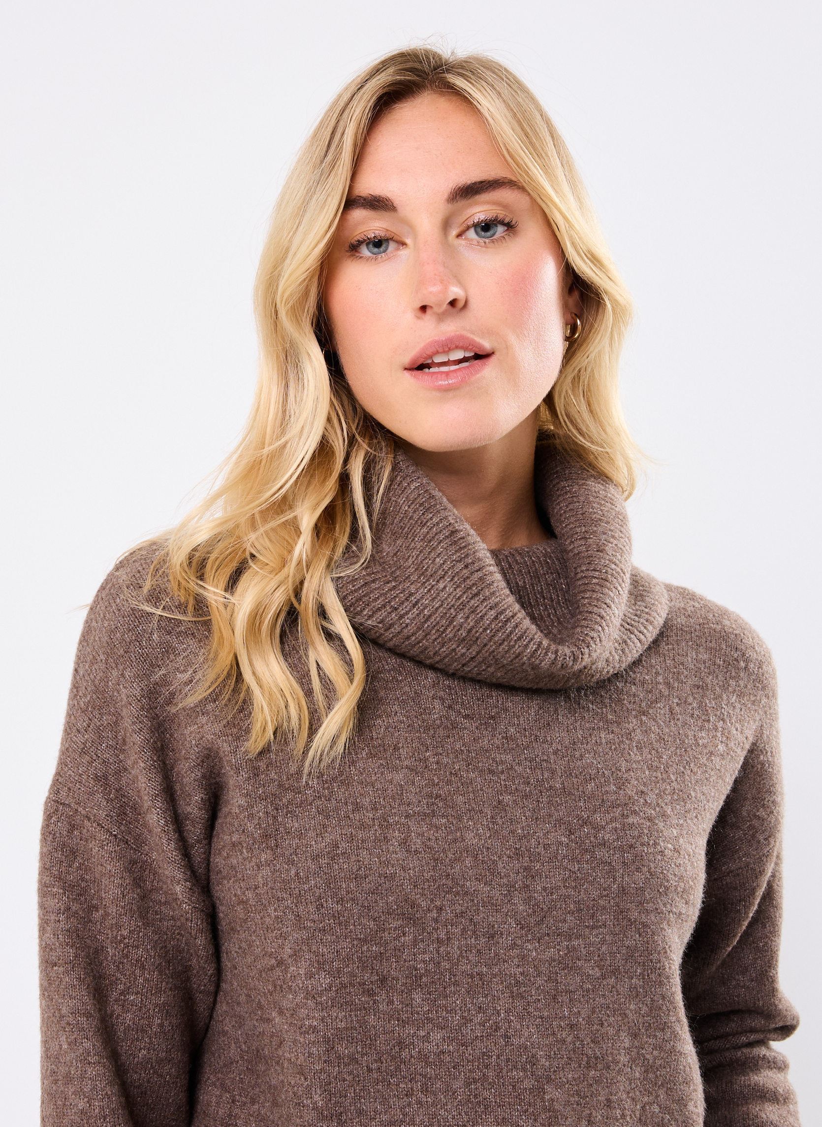 Pullover MROULIA damen braun MADE BY Pullover MROULIA damen braun MARRON